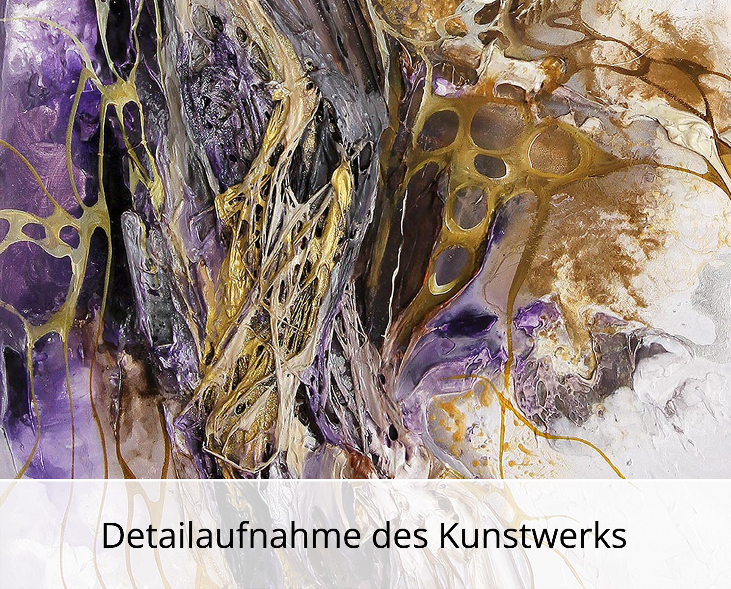 B. Ossowski: Kristalljuwel, Edition, signierter Kunstdruck