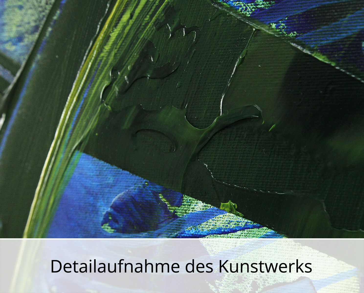 Mehrteilige Acrylbilder: Wasserspiegel I, R. König, Originalgemälde (Unikat)