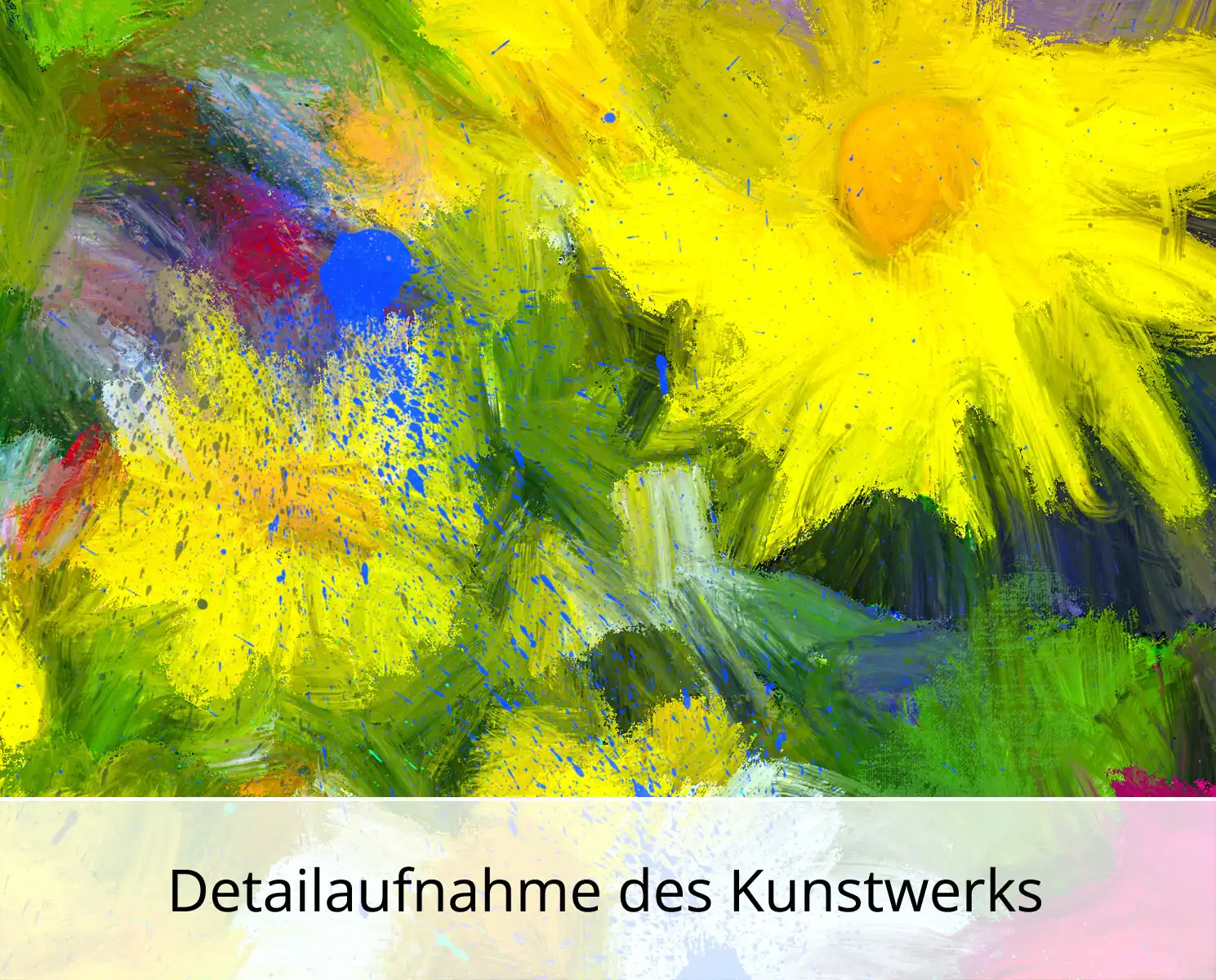 Moderne Kunst: "Die Kraft der Farben", H. Mühlbauer-Gardemin, Original/serielles Unikat