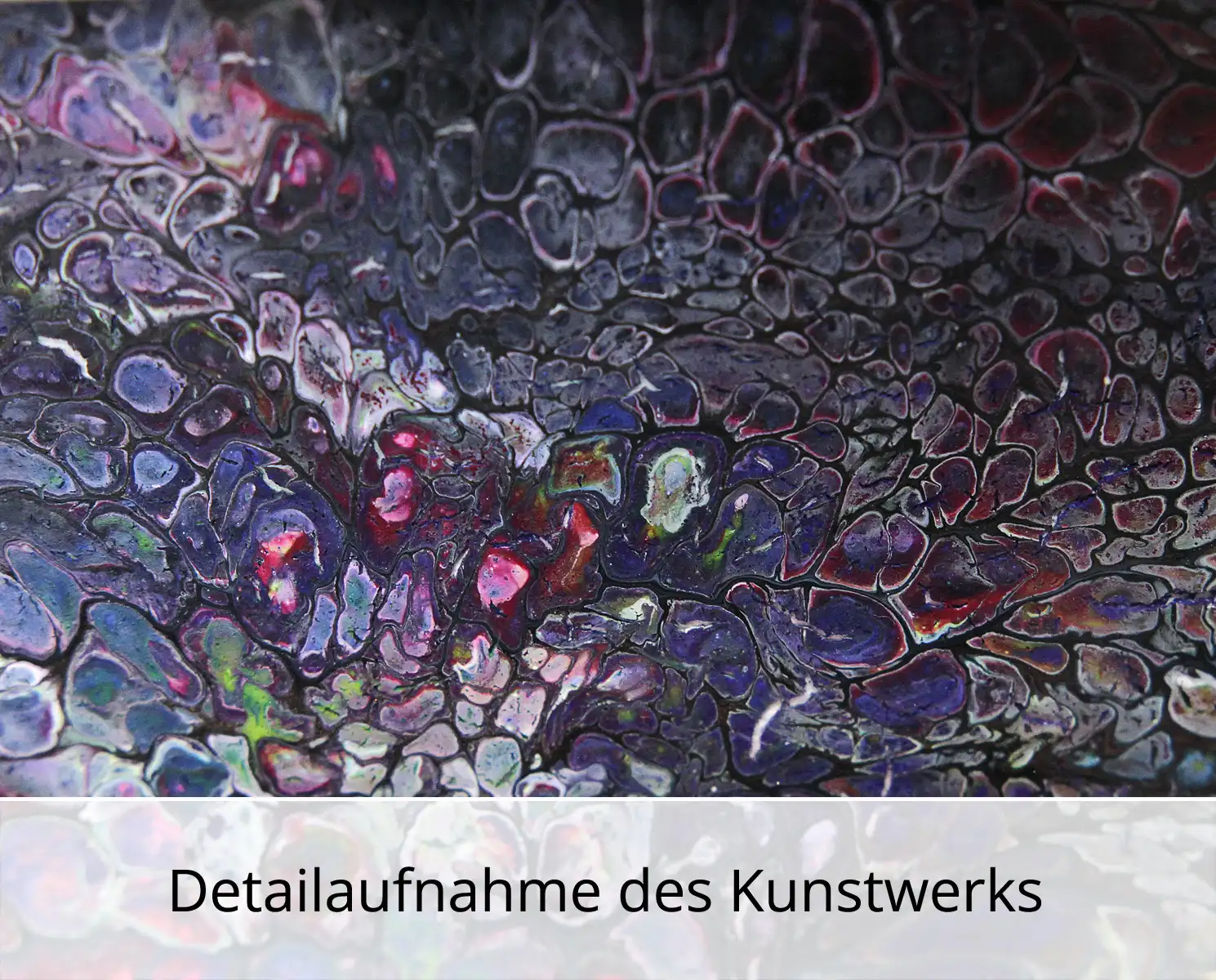 K. Sokoll: "Unikat 28 im Guido Maria Kretschmer Rahmen", Originalgemälde (Unikat)
