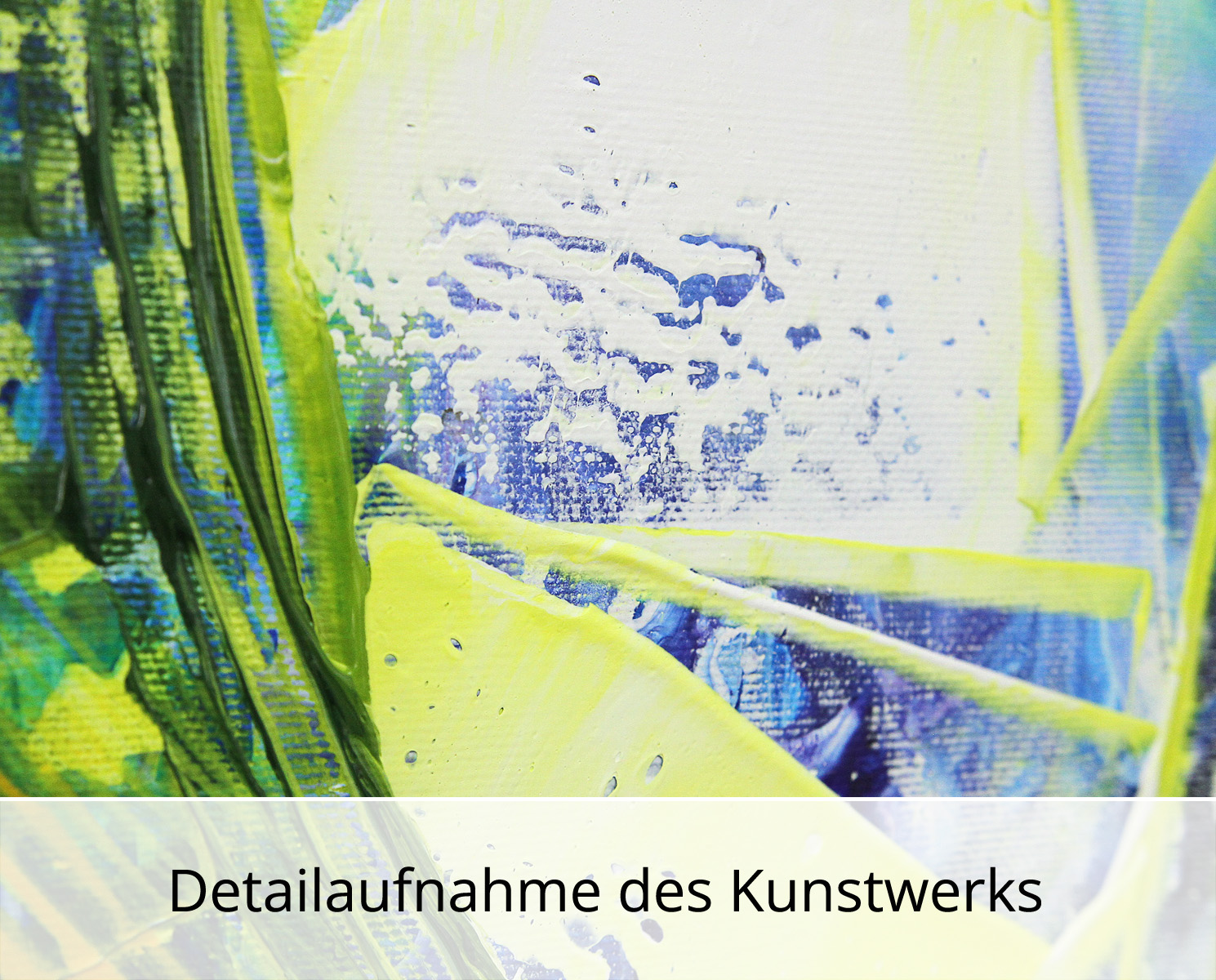 Mehrteilige Acrylbilder: Wasserspiegel I, R. König, Originalgemälde (Unikat)