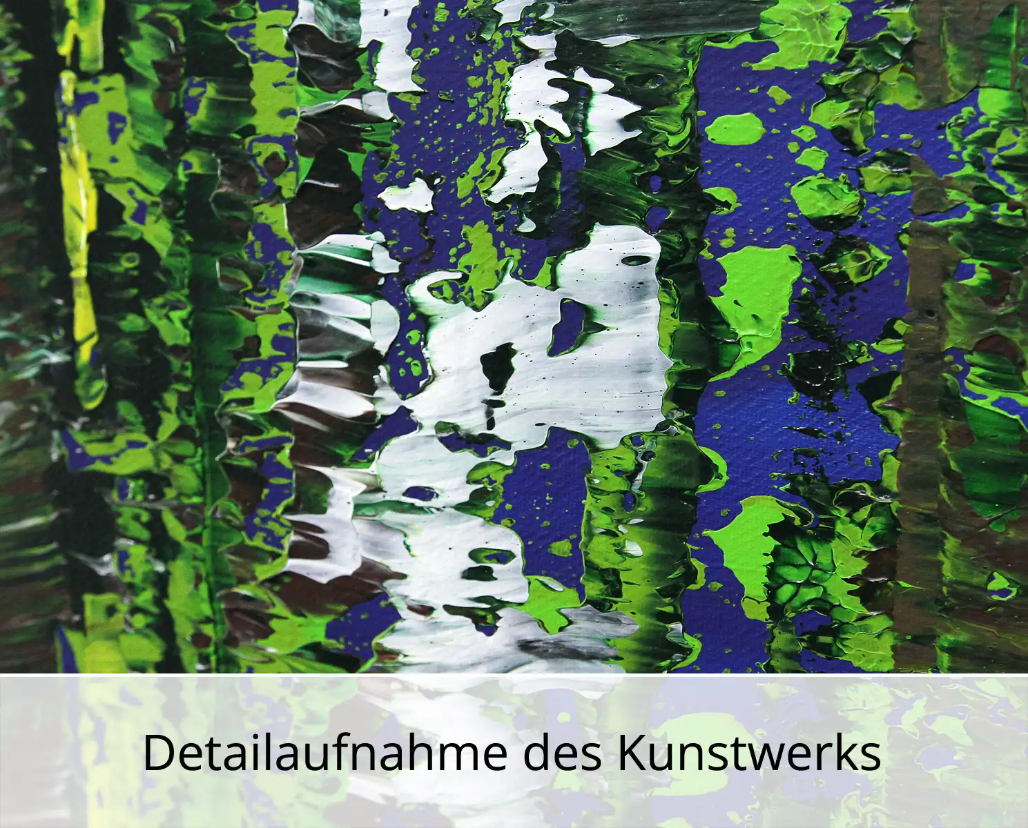 K. Sokoll: "Waldbaden im See 4", Originalgemälde (Unikat)