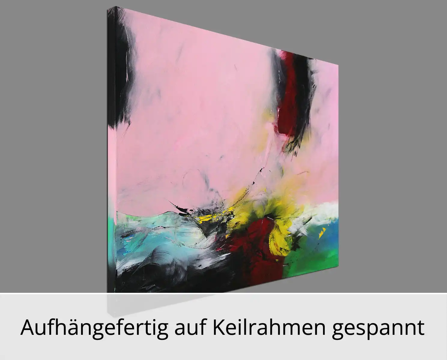 C. Middendorf: "Flächenbrand II", abstraktes Originalgemälde (Unikat)