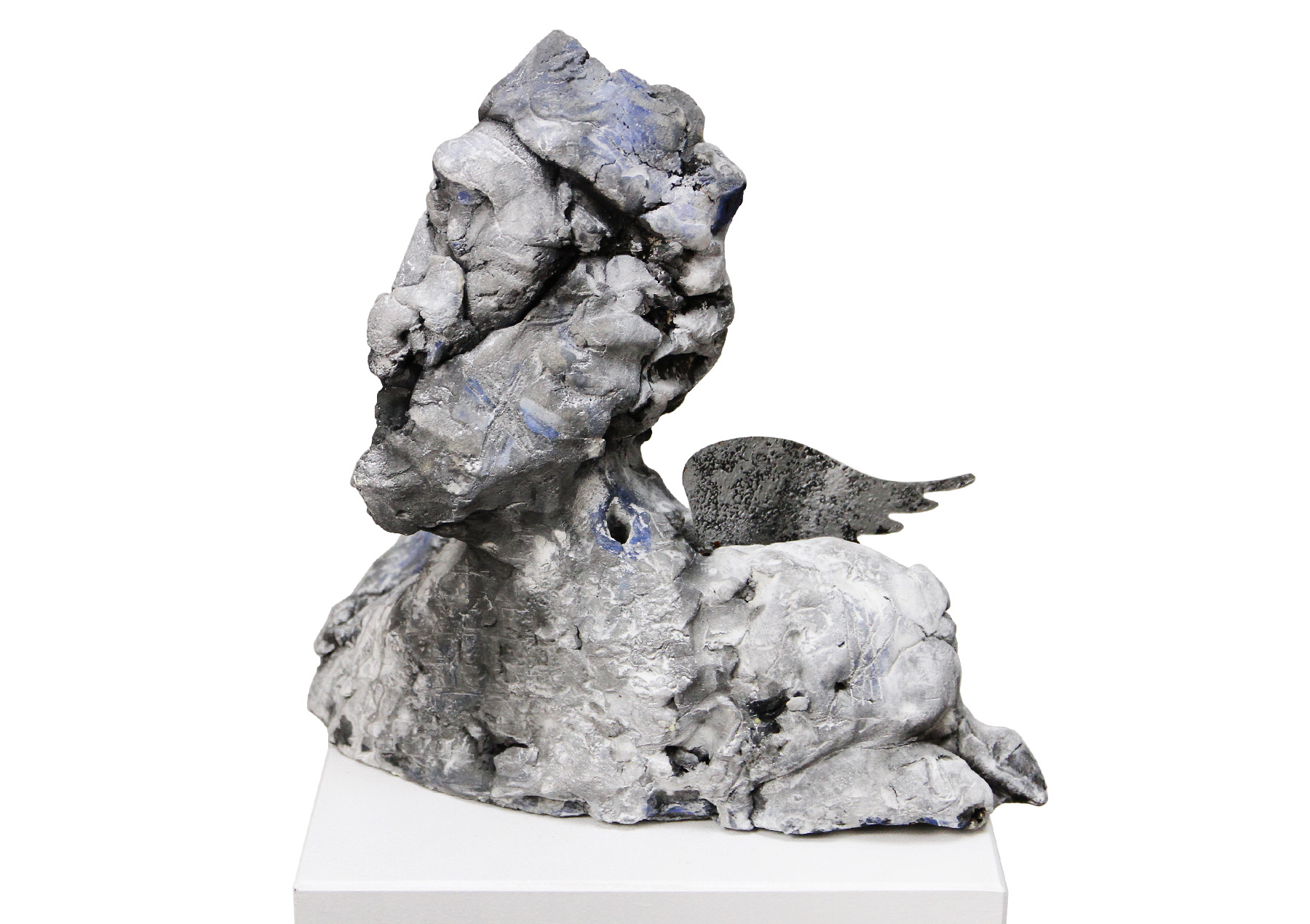 I. Schmidt: "Götterbote", zeitgenössische Skulptur, Original/Unikat (A)
