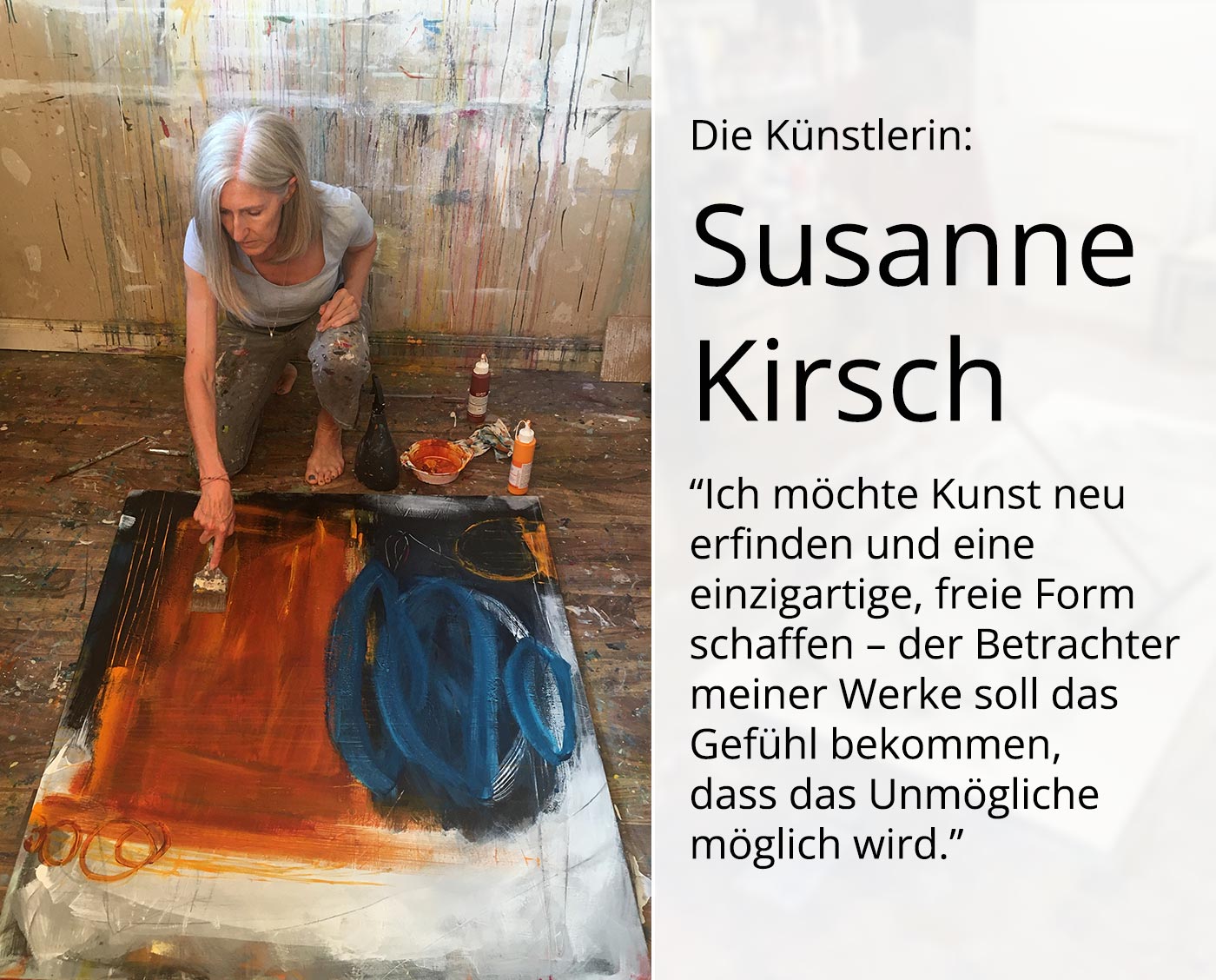 S. Kirsch: "Change of Scenery", Originalgemälde (Unikat) (A)