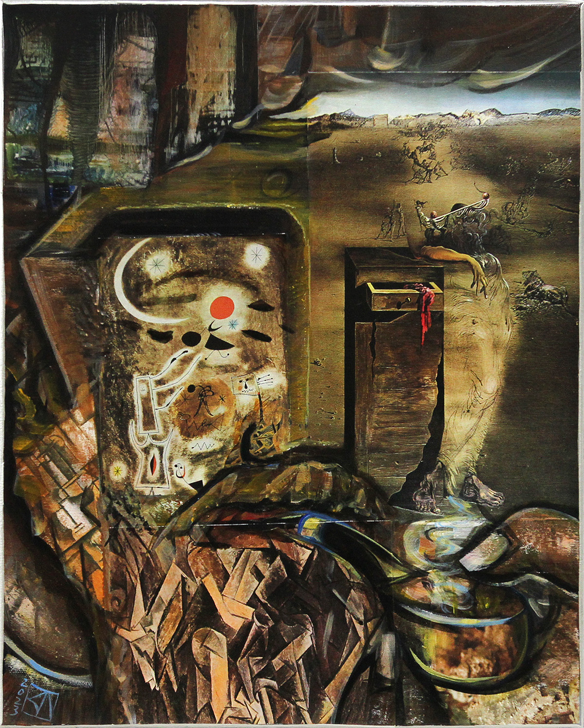 Moderne Kunst: The World in my Head III, K. Namazi, Original/Unikat