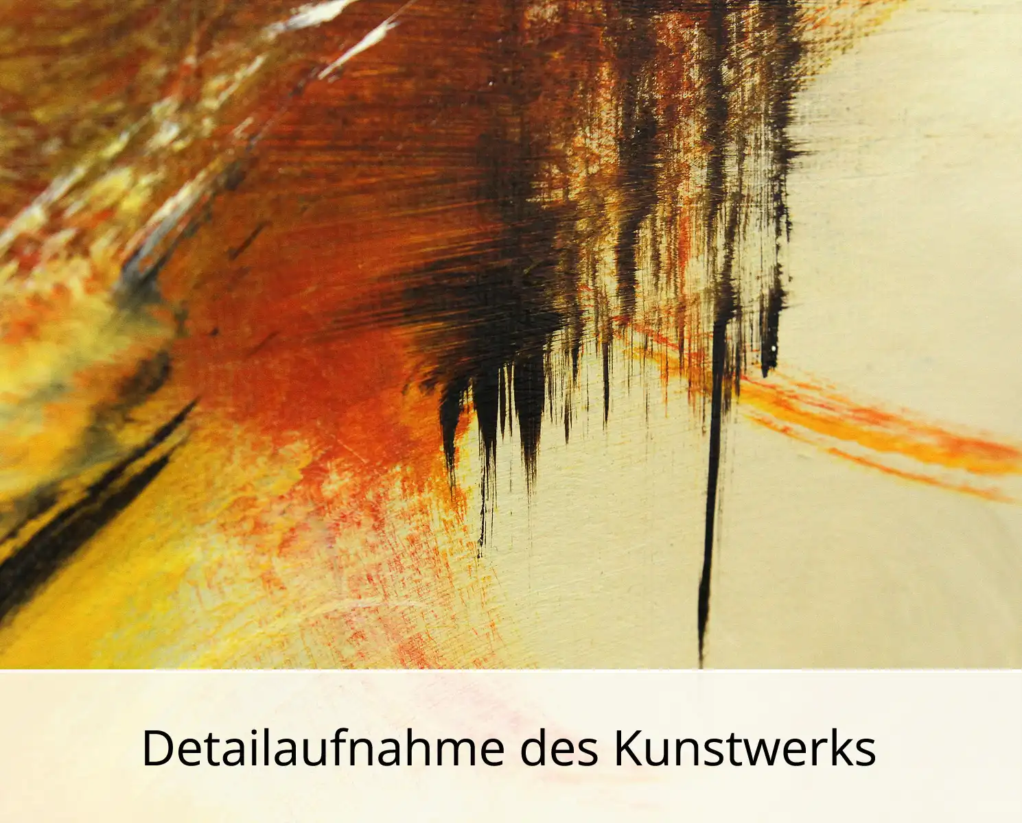 C. Middendorf: "Dynamic II", abstraktes Originalgemälde (Unikat)