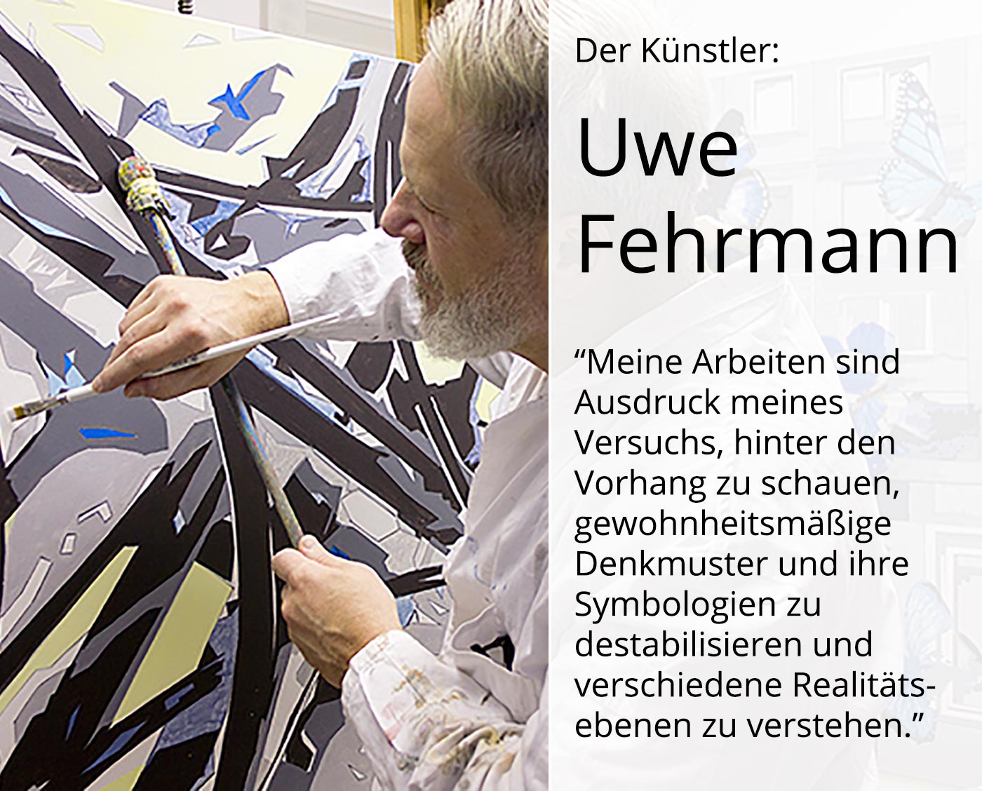 Kunstdruck, U. Fehrmann: Sommer, signierte Edition