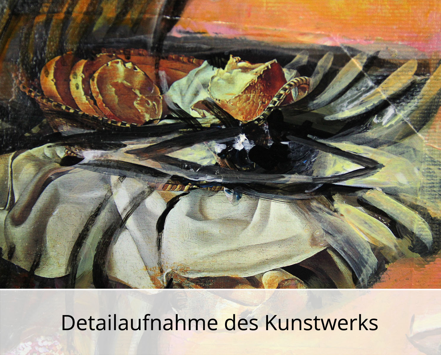 K. Namazi: "Erwartungen III", moderne Originalkunst (Unikat) (A)