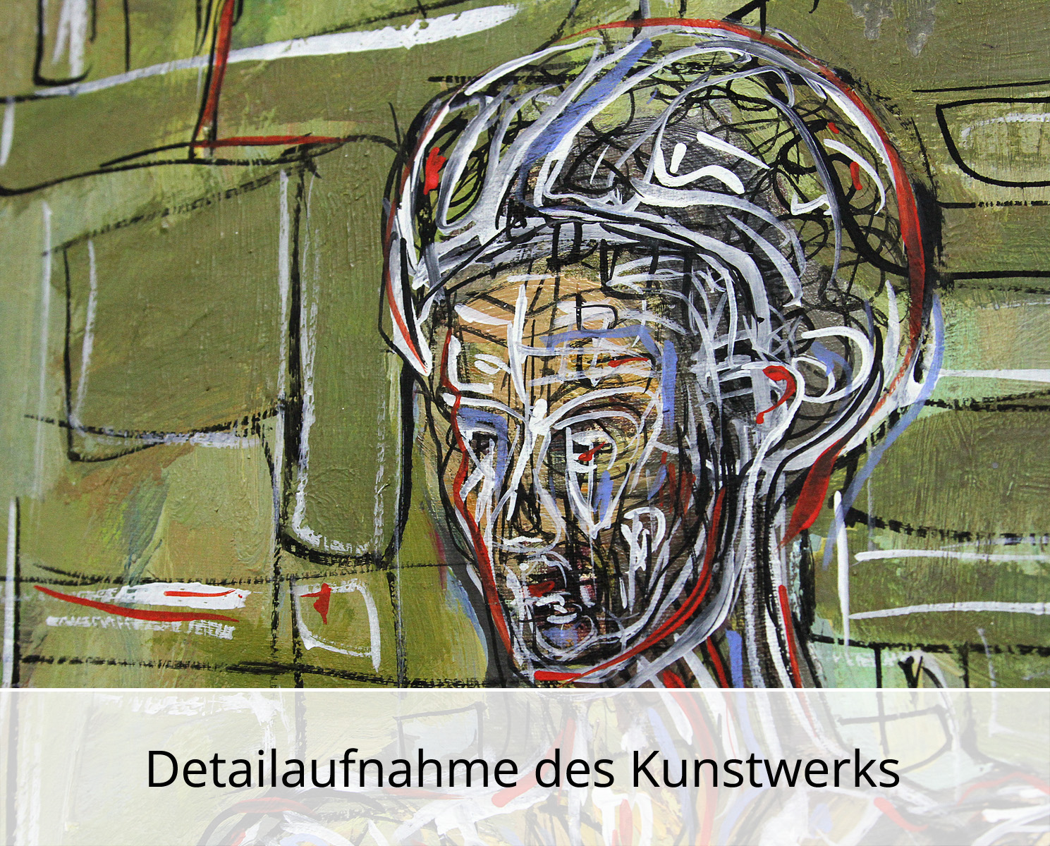 C. Blechschmidt: "Das Model", Original/Unikat, zeitgenössisches Ölgemälde