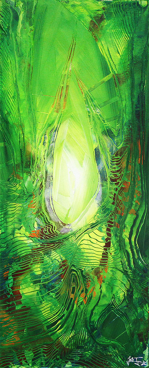 J. Fernandez: "Light of Nature", Originalgemälde (Unikat), Acrylbilder (ri)