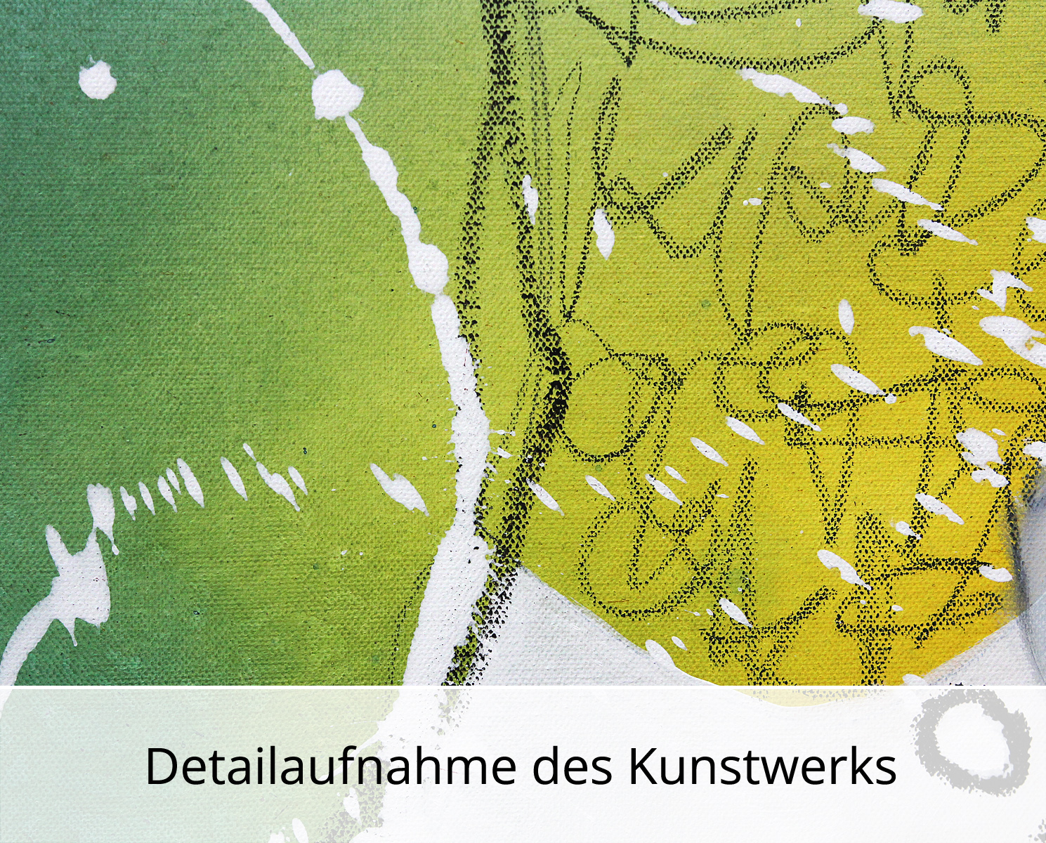 M.Kühne: "Schwerelos", modernes Originalgemälde (Unikat)