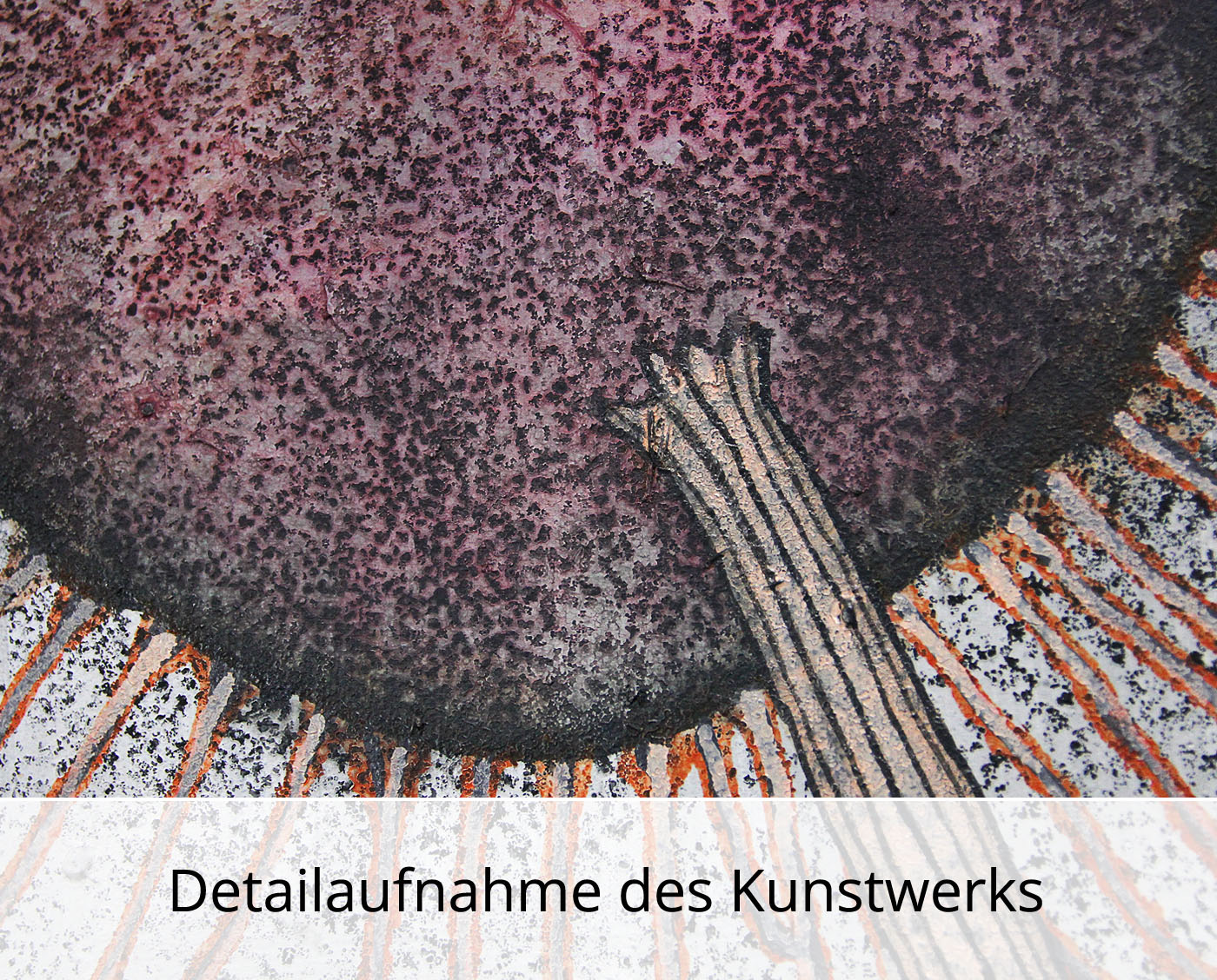 C. Blechschmidt: "Flora mit Luft", Original/Unikat, zeitgenössisches Acrylgemälde