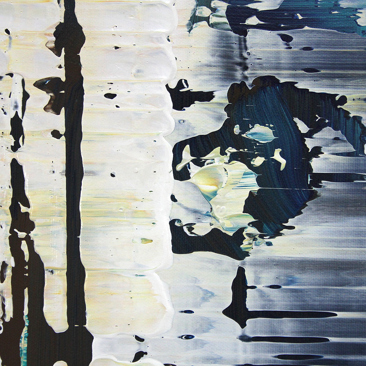 G. Hung: "Falling Skies I", abstrakte Originalkunst (Unikat)