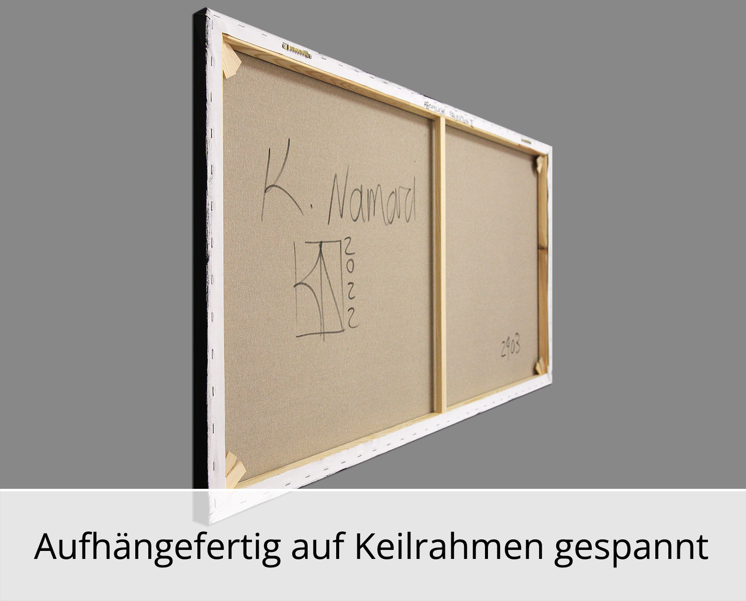 K. Namazi: "Abendliche Projektion III", Acrylgemälde (Original/ Unikat)