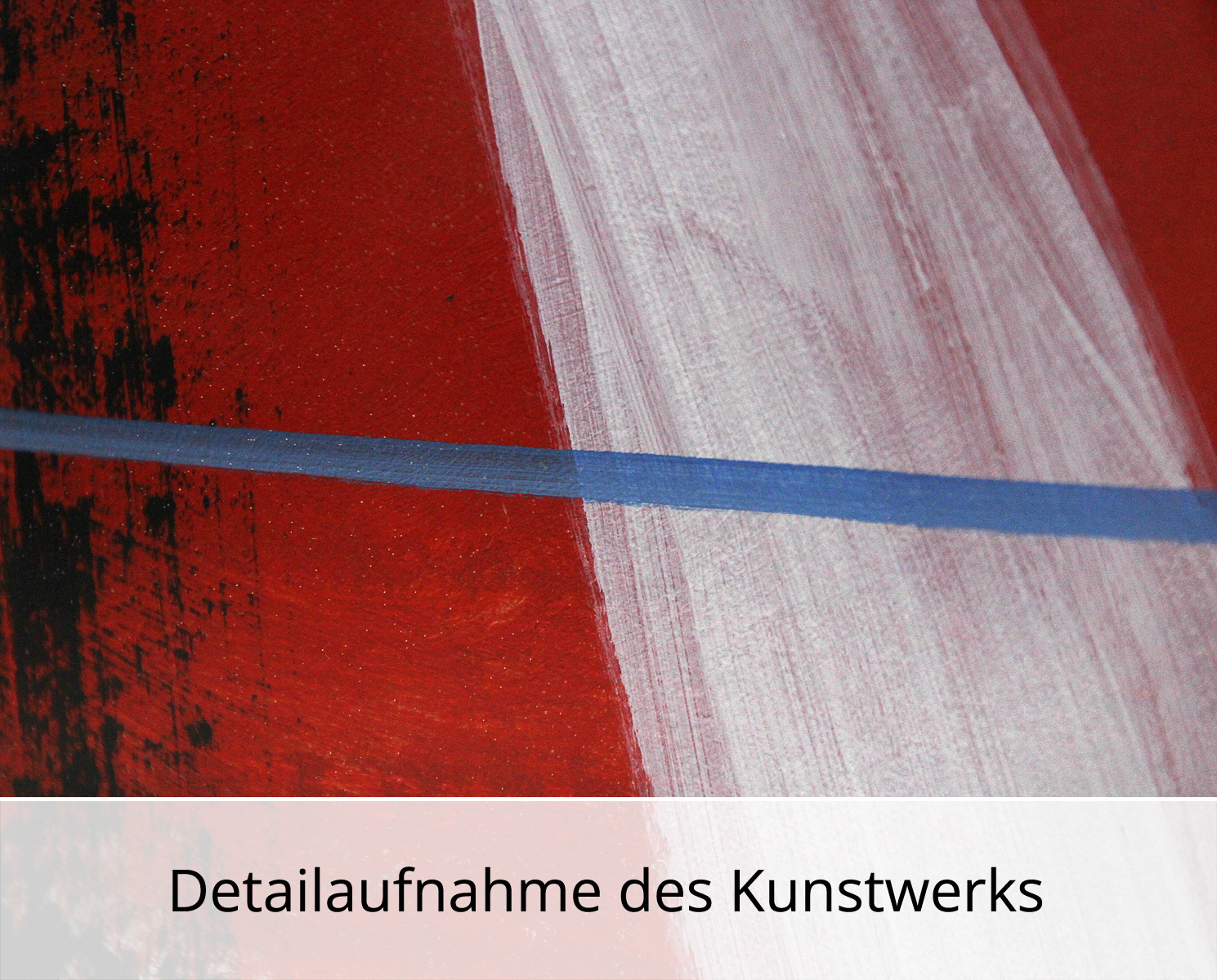 M. Cieśla: "Abstrakte Komposition, Dynamik der Form", Original/Unikat, Acryl auf Papier