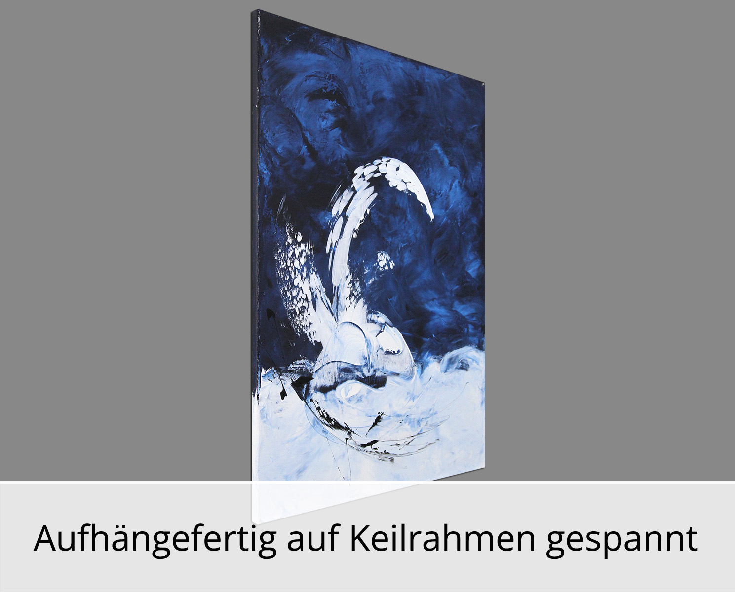 C. Middendorf: "Springflut", abstraktes Originalgemälde (Unikat)