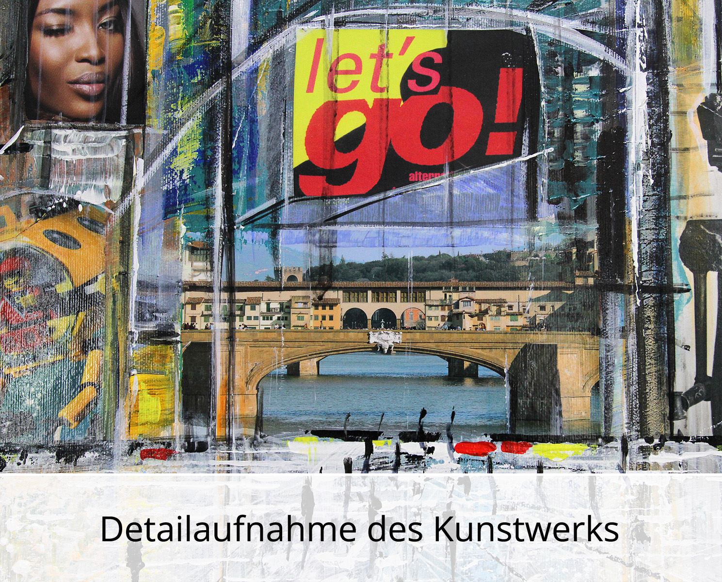 K. Namazi: "Let´s go!", modernes Originalgemälde, Unikat