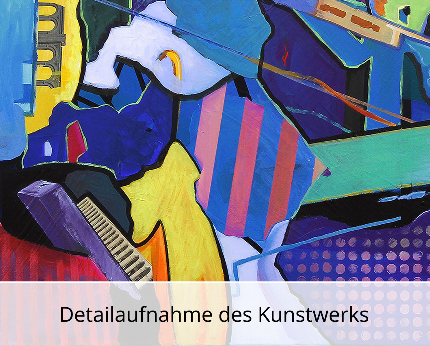 Kunstdruck, U. Fehrmann: "Vibration", signierte Edition