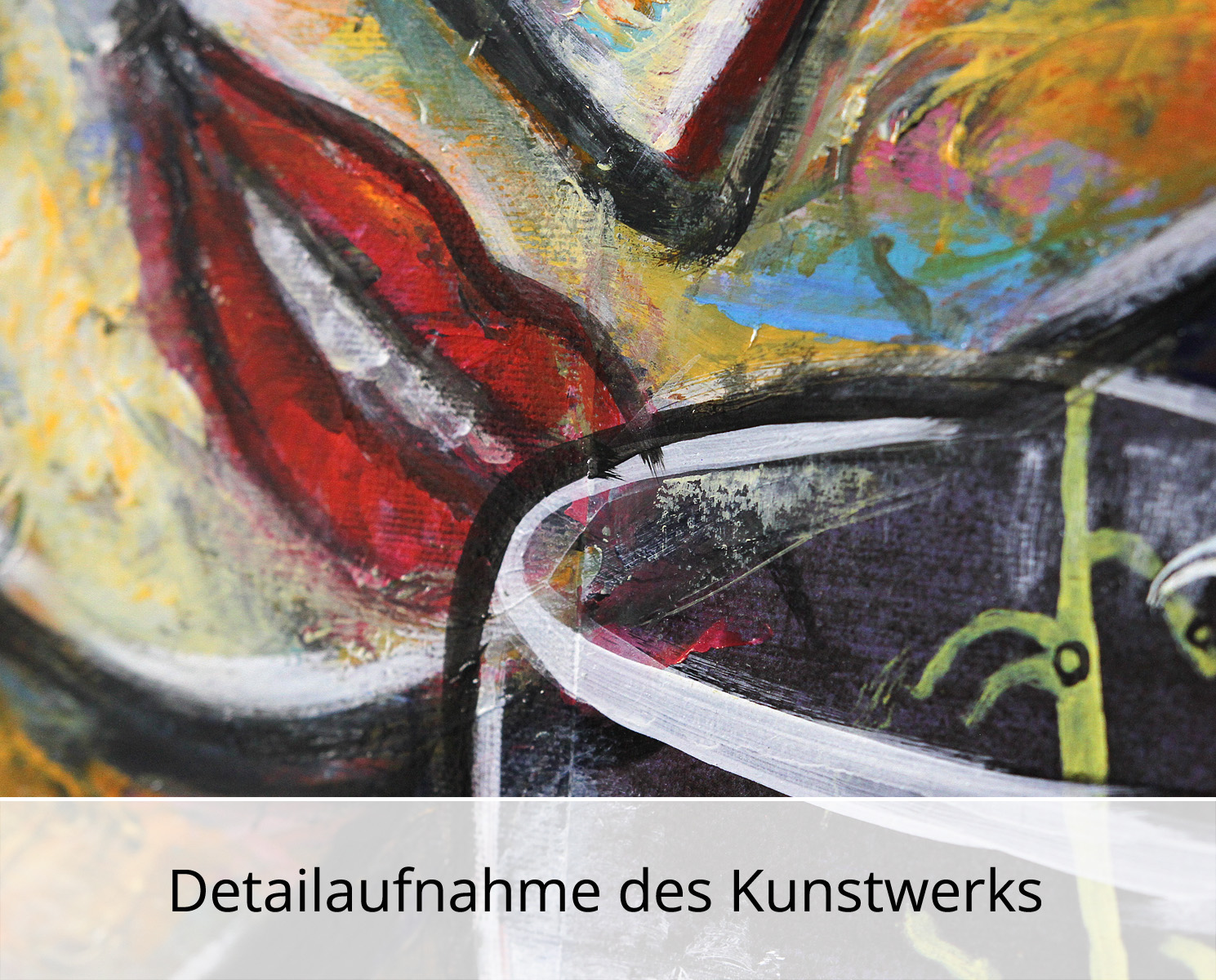 Moderne Kunst: Weltliche Freuden II, K. Namazi, Original/Unikat