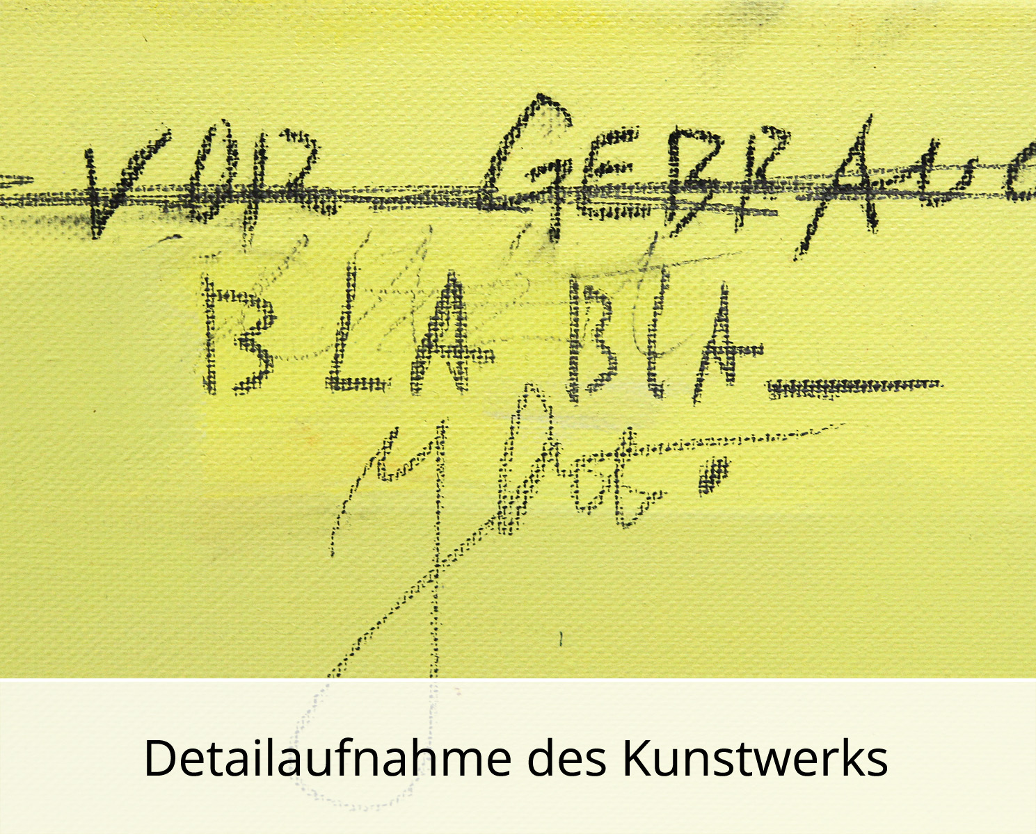 M. Ilic: "Der goldene Kreis", Original/Unikat, zeitgenössische Acrylmalerei