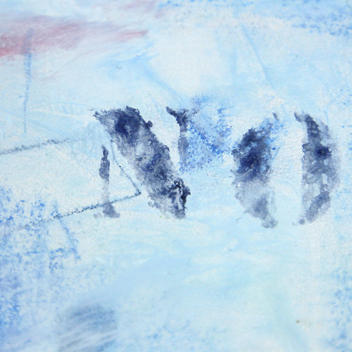 Zeitgenössische Malerei von Uwe Fehrmann: "No" (A)