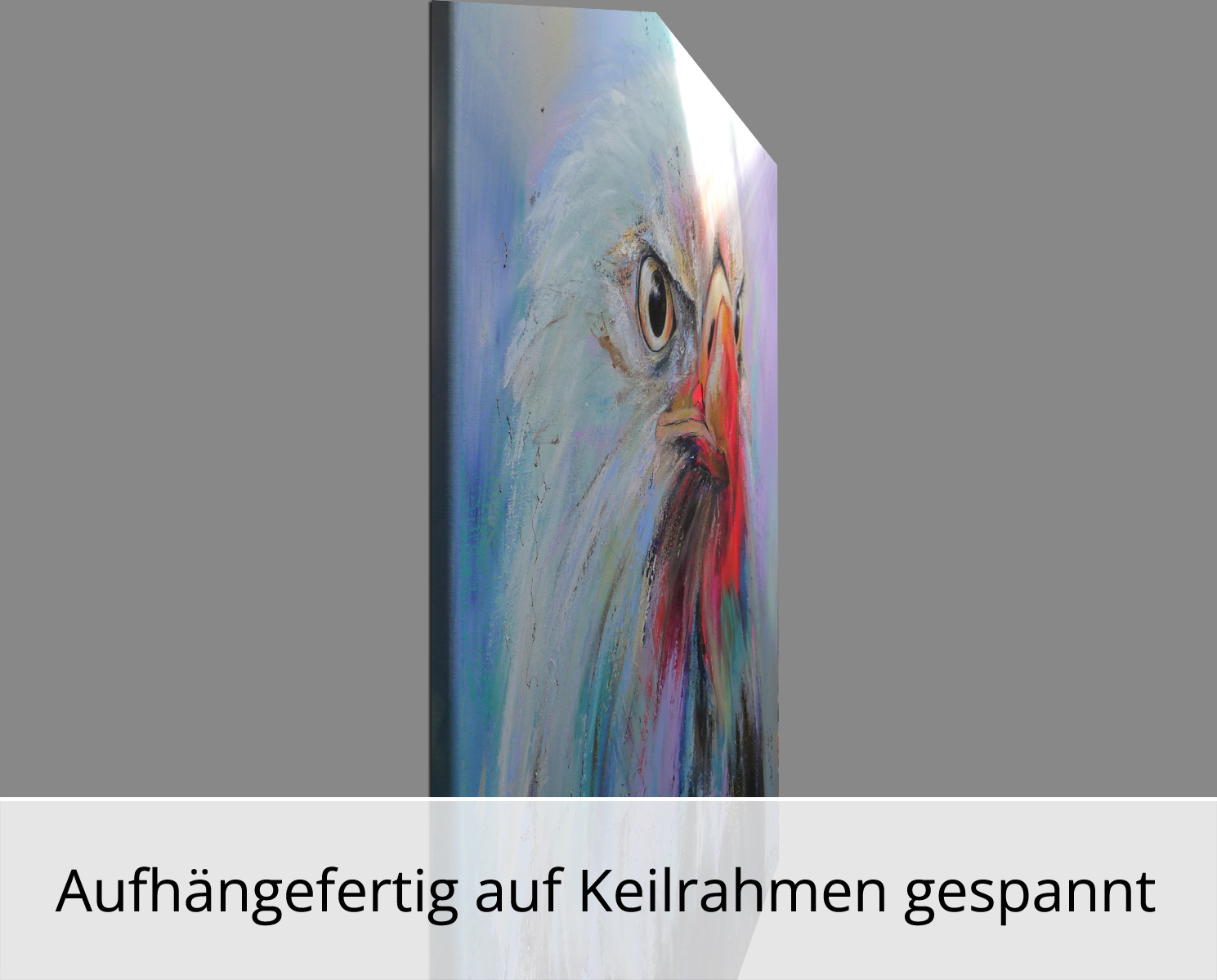 M. Rathje: "Golden Eagle", moderne Malerei, Originalgemälde (Unikat) (A)