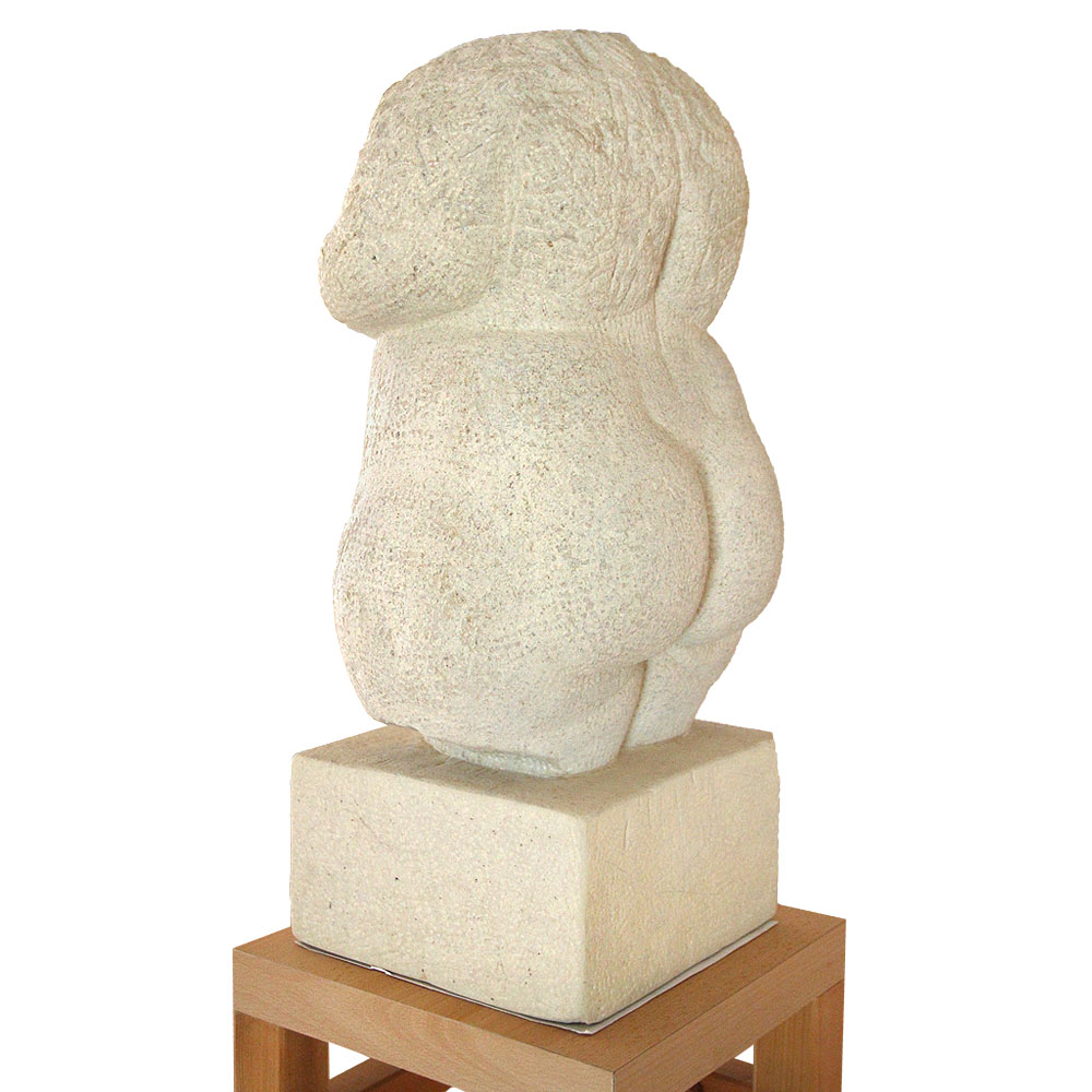 Moderne Skulptur, Andy Larrett: "Weiblicher Torso", Original (Unikat)