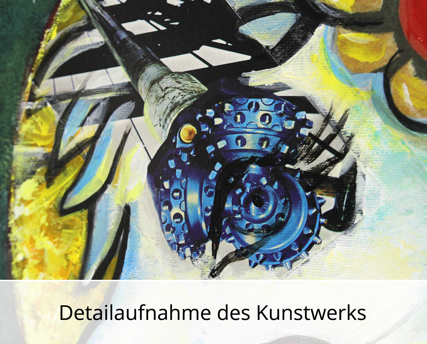 Moderne Kunst: Heilige Liebe, K. Namazi, Original/Unikat