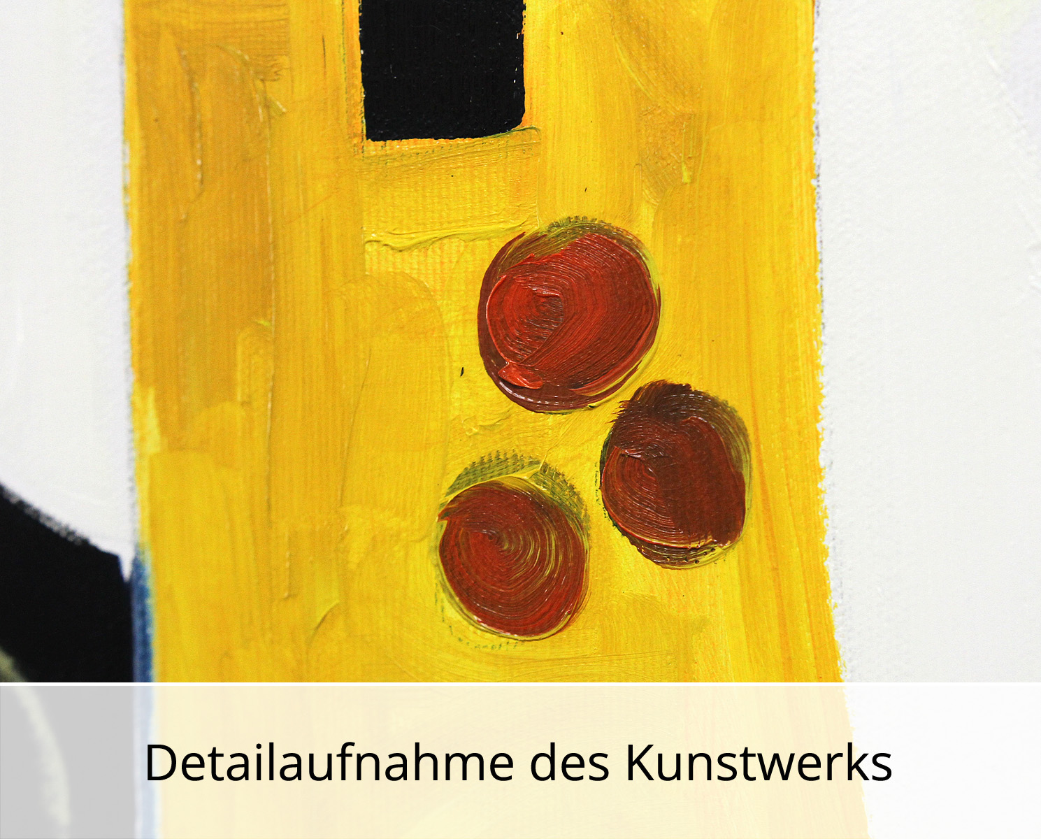 M. Cieśla: "Abstraktes Porträt 43", Original/Unikat, Expressionistisches Ölgemälde