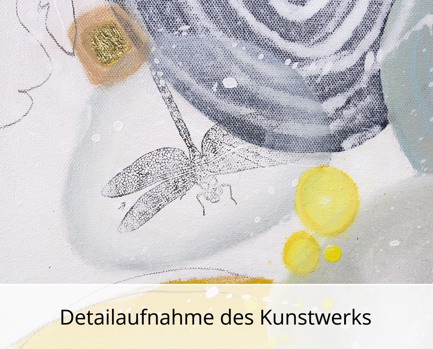 M.Kühne: "Sonnentänzer", modernes Originalgemälde (Unikat)
