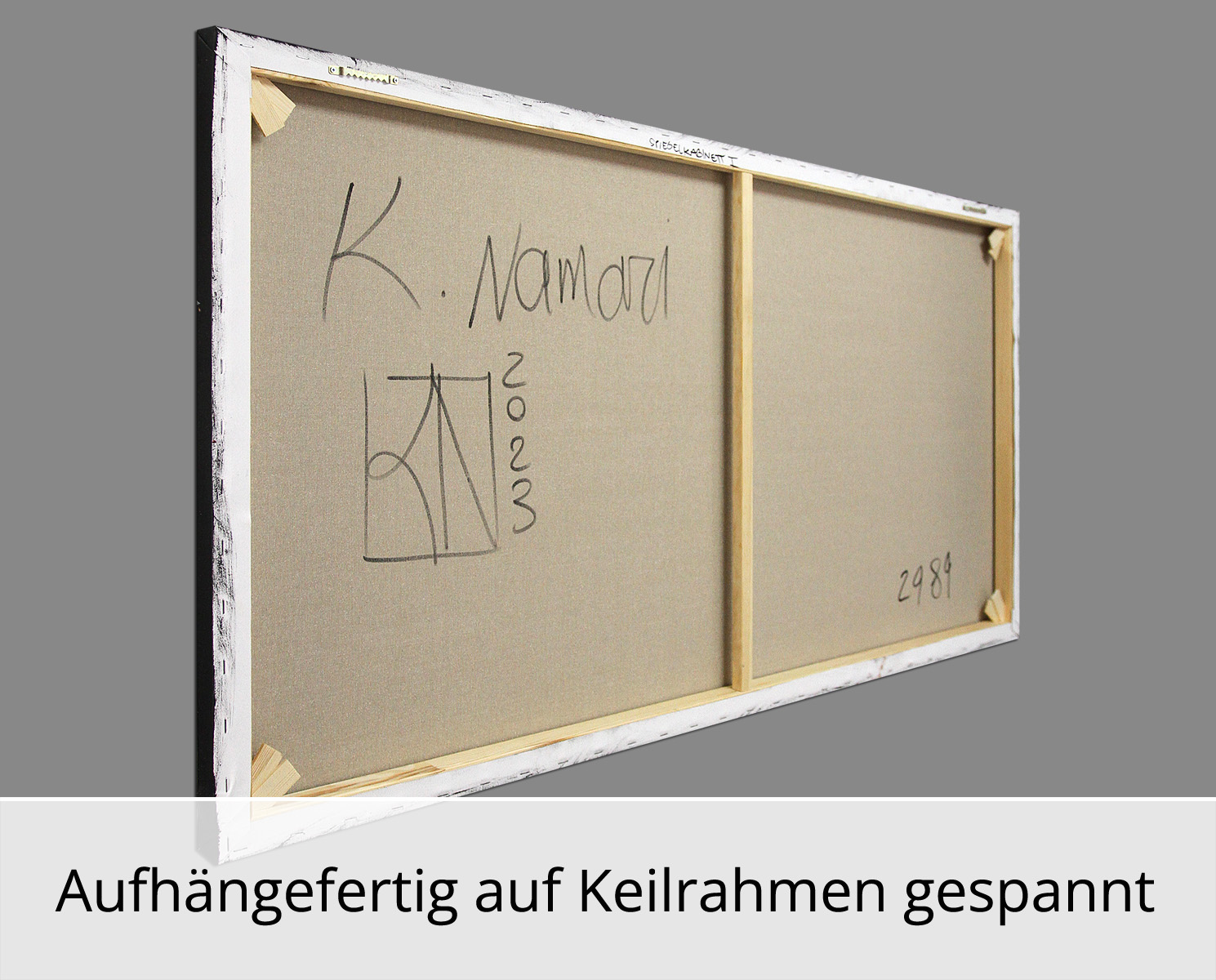 Acrylgemälde: Spiegelkabinett I, K. Namazi, Original/Unikat