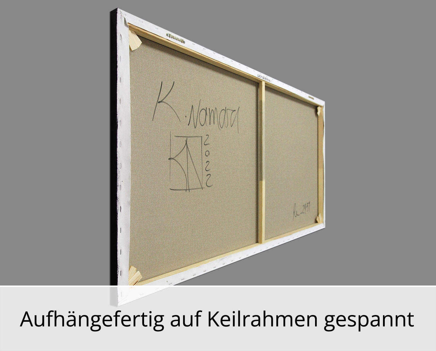 Acrylgemälde , K. Namazi: "Gastgeberin I", (Original/Unikat)