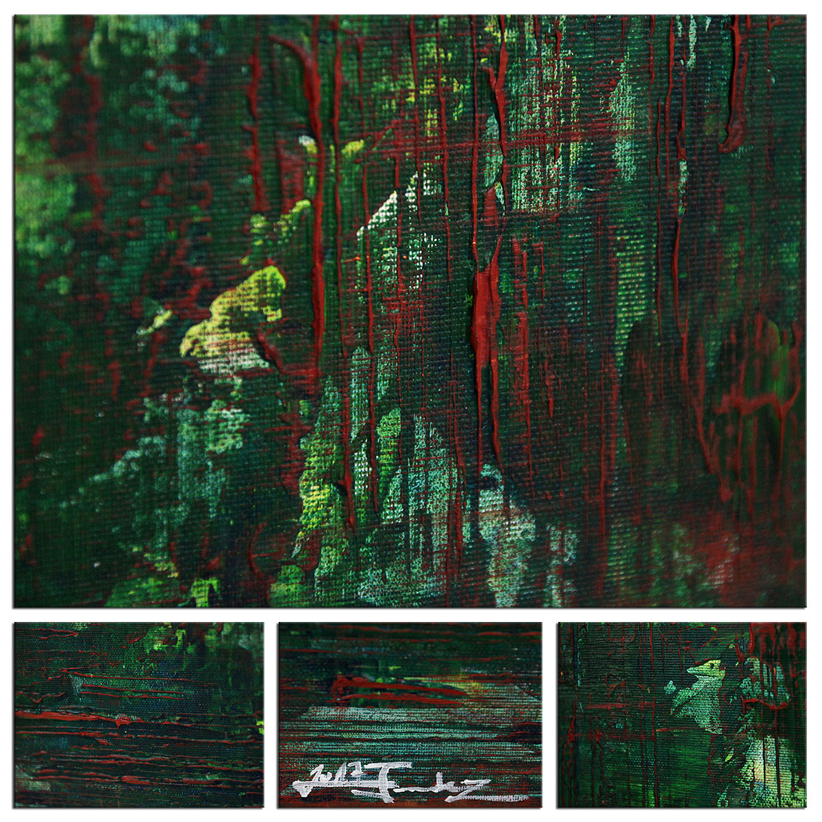 Modernes Kunstbild, Julio Fernandez: "Im Dschungel"