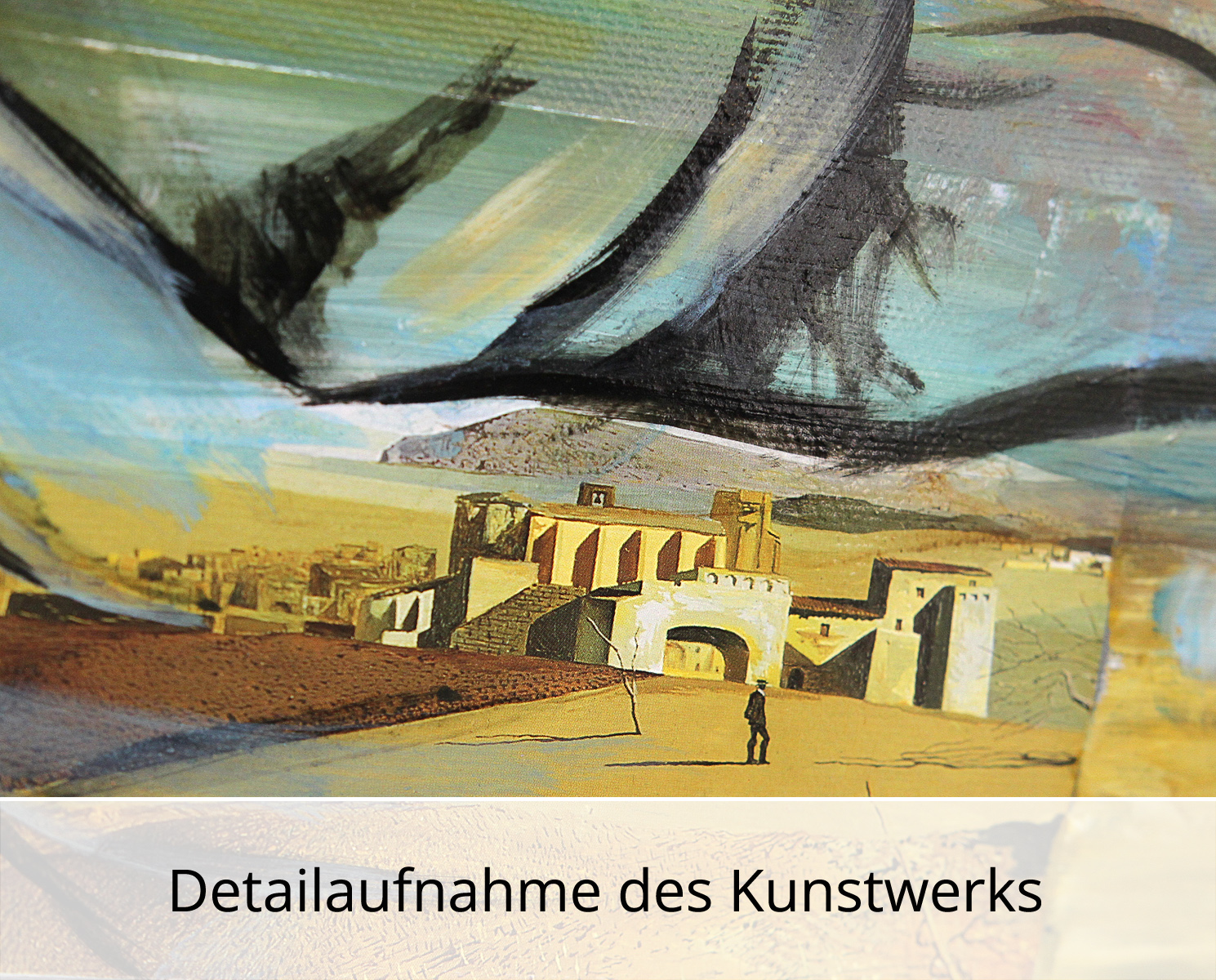 Moderne Kunst, K. Namazi: "Fragmente eines Traums I", (Original/Unikat)
