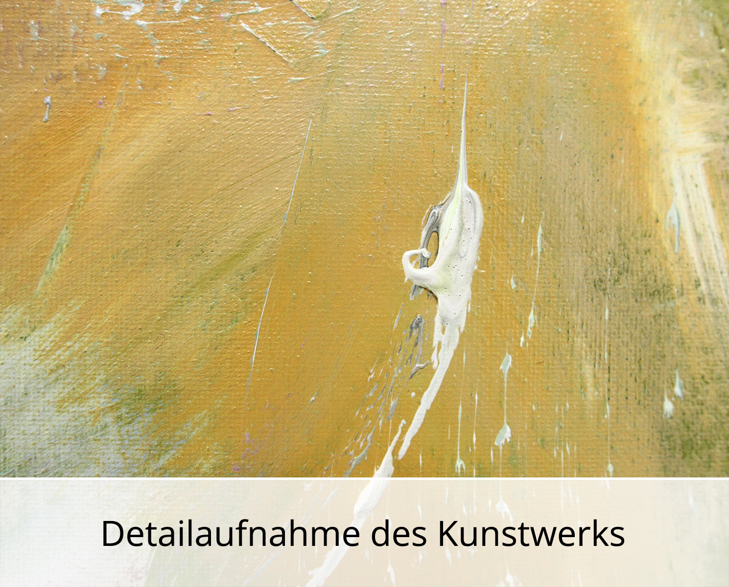 C. Middendorf: "Liebschaft II", abstraktes Originalgemälde (Unikat)