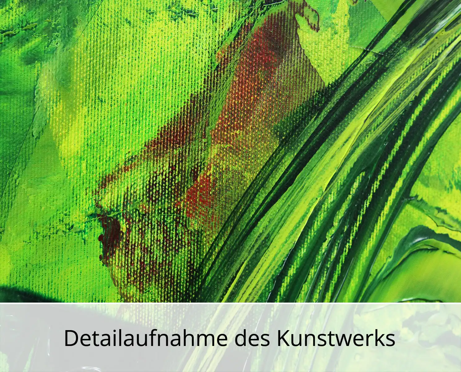 Abstraktes Originalgemälde: "Tropical VI", R. König, Unikat