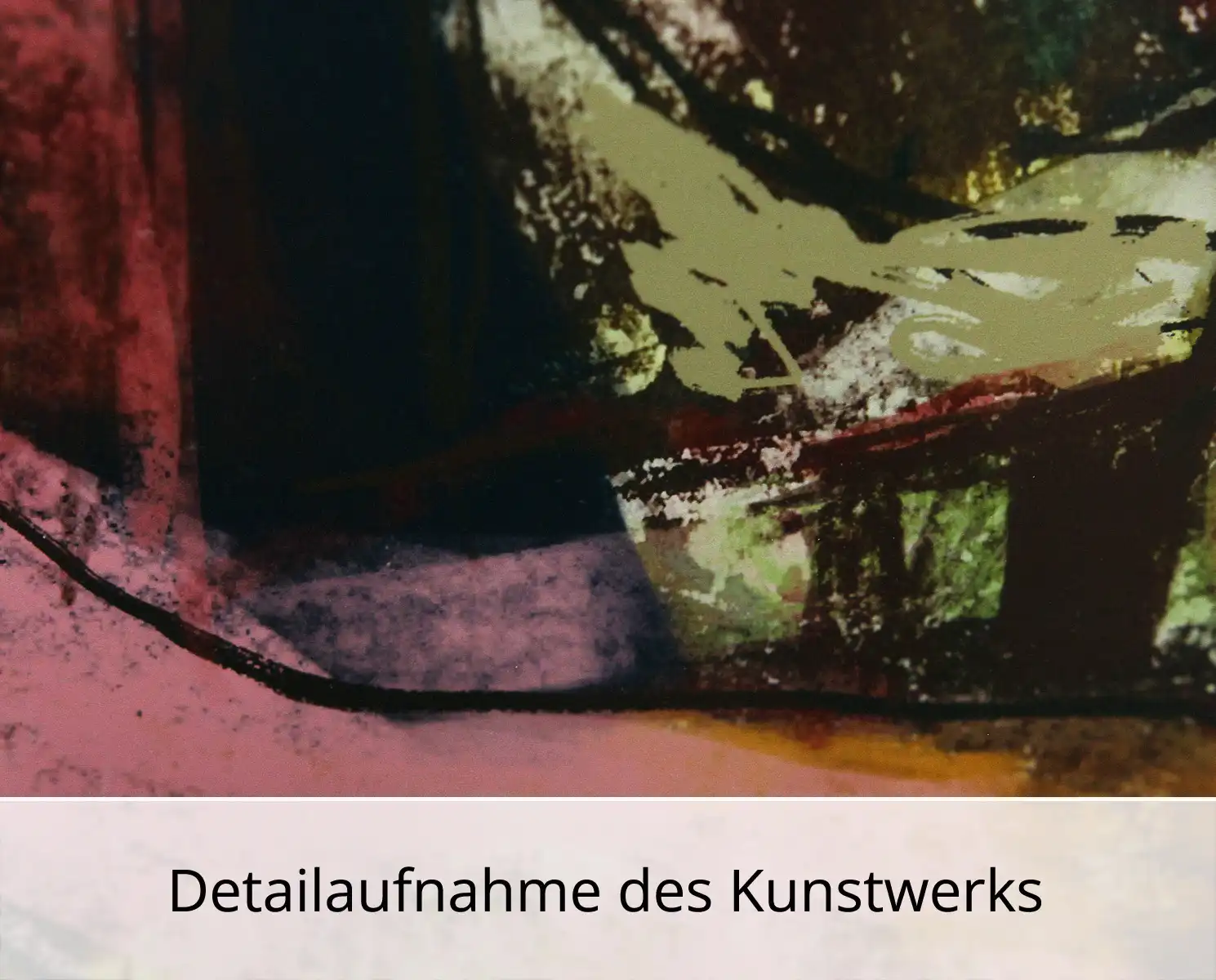 D. Hille: "Schusssicher", digitale Kunst auf Papier, Unikat/Original