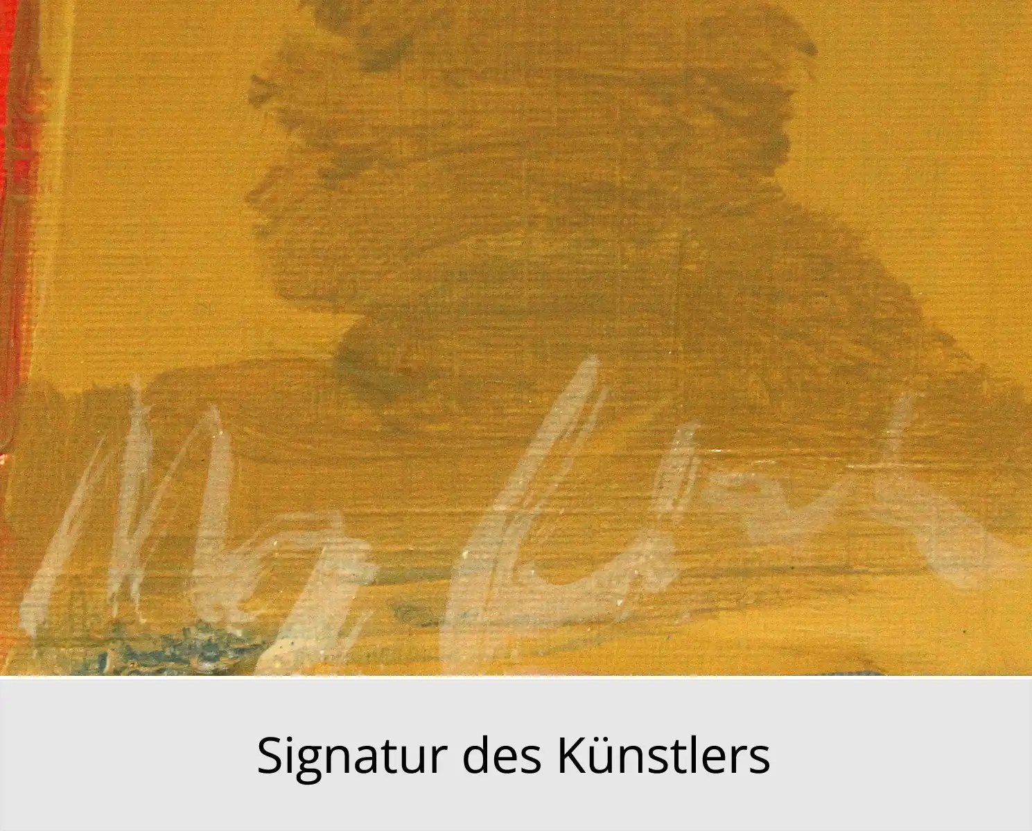 Zeitgenössische Acrylmalerei: "Mädchen, Sonnenaufgang XXVII", M. Cieśla, Original (Unikat)