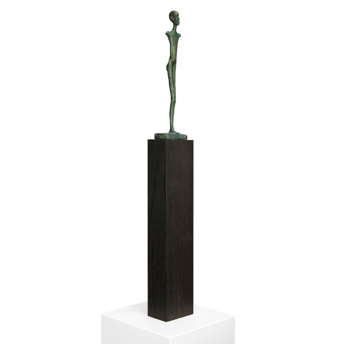 C. Blechschmidt: "Grüner Torso", zeitgenössische Bronze, Original/Unikat