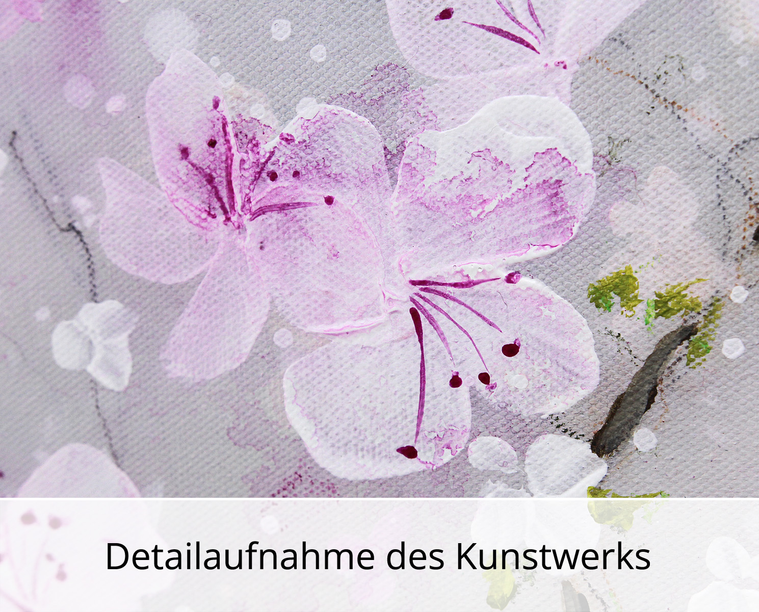 Maya: "Kirschblüten", Originale Acrylbilder (Unikat)