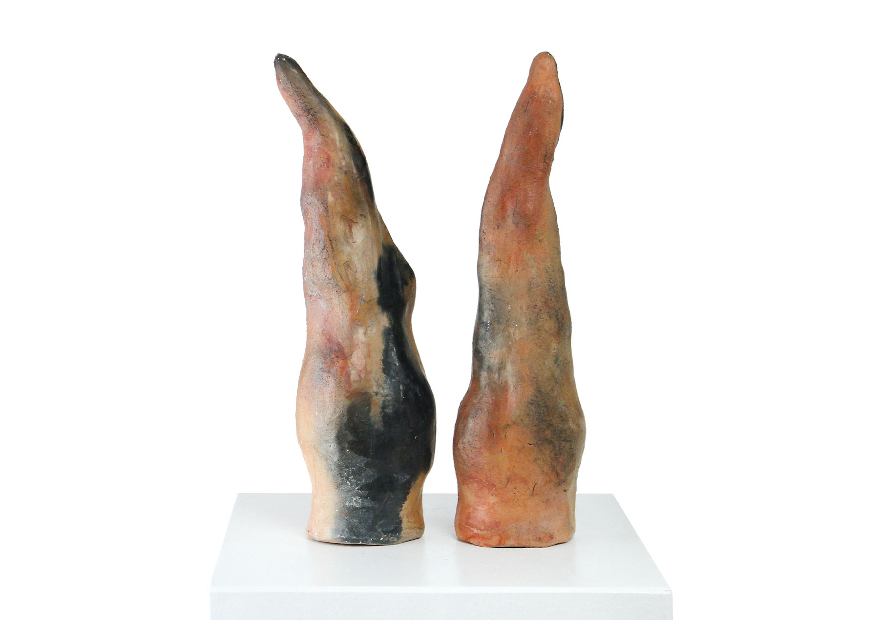 Zeitgenössische Skulptur, Ilona Schmidt: "Gefährten (Paar)" (A)