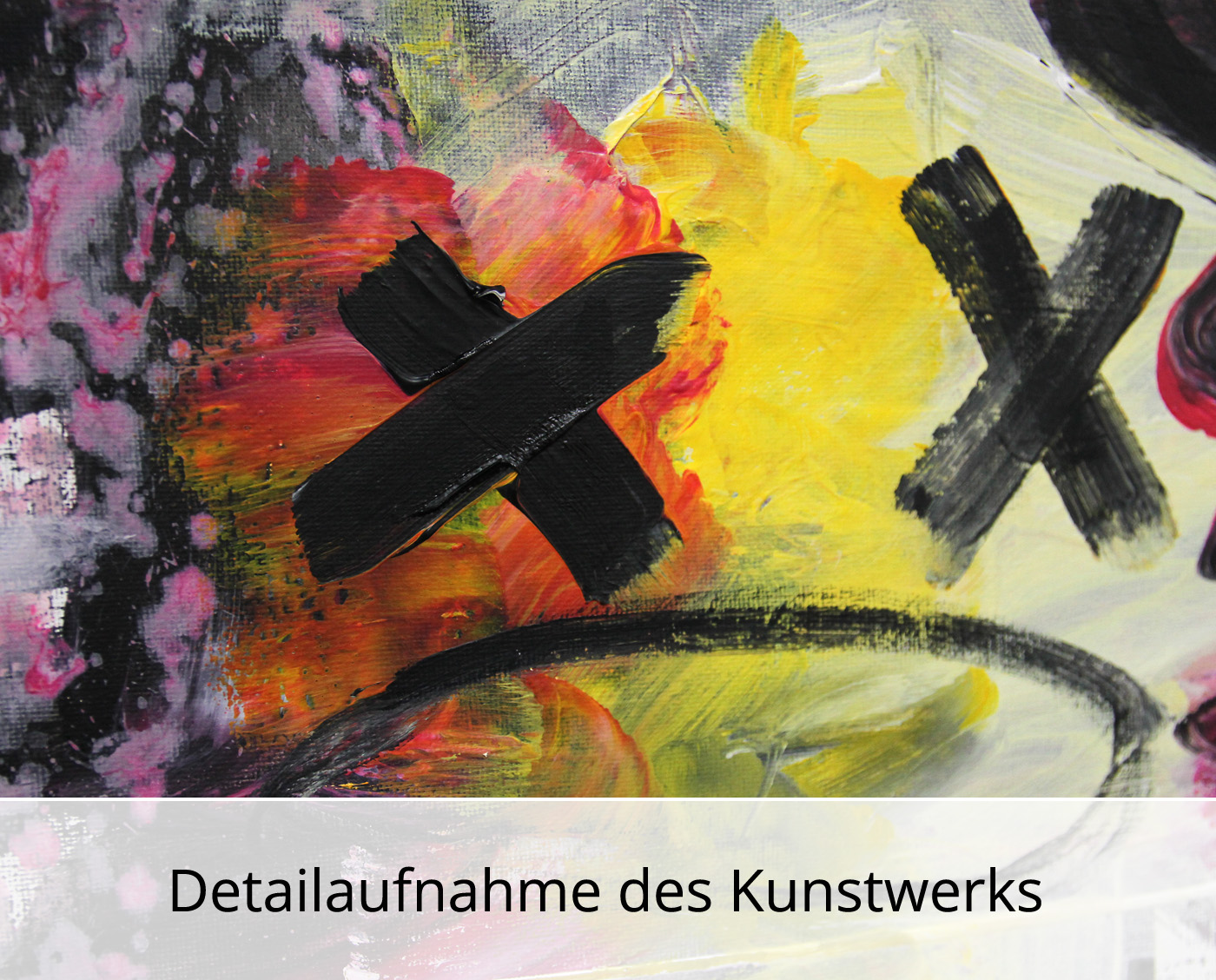 M. Cieśla: "Inspired by Music - Die Antwoord", Original/Unikat, Expressionistisches Ölgemälde (A)