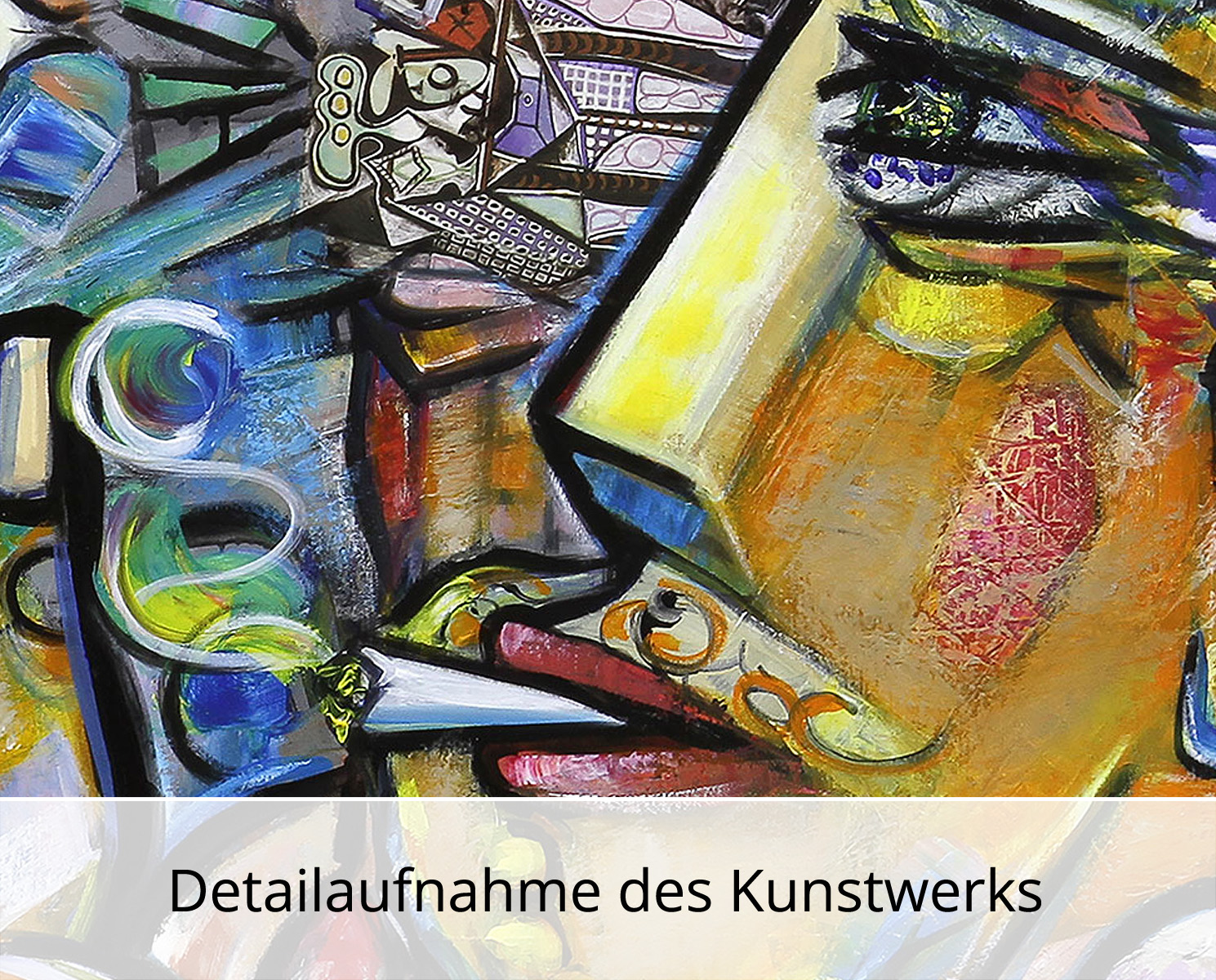Kunstdruck, signiert: Der Weinkenner II, K. Namazi, Edition