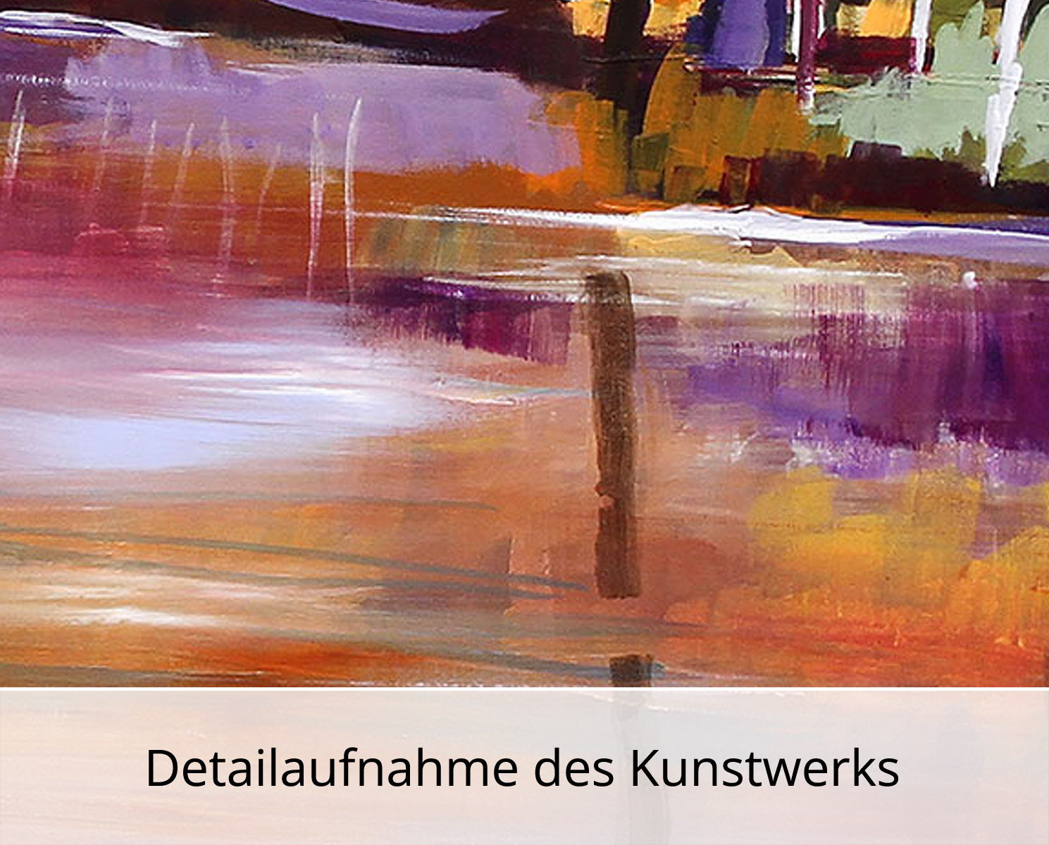 Limitierte Edition auf Papier, M. Kühne: "Farbspektakel", signierter Fineartprint, Nr. 4/150