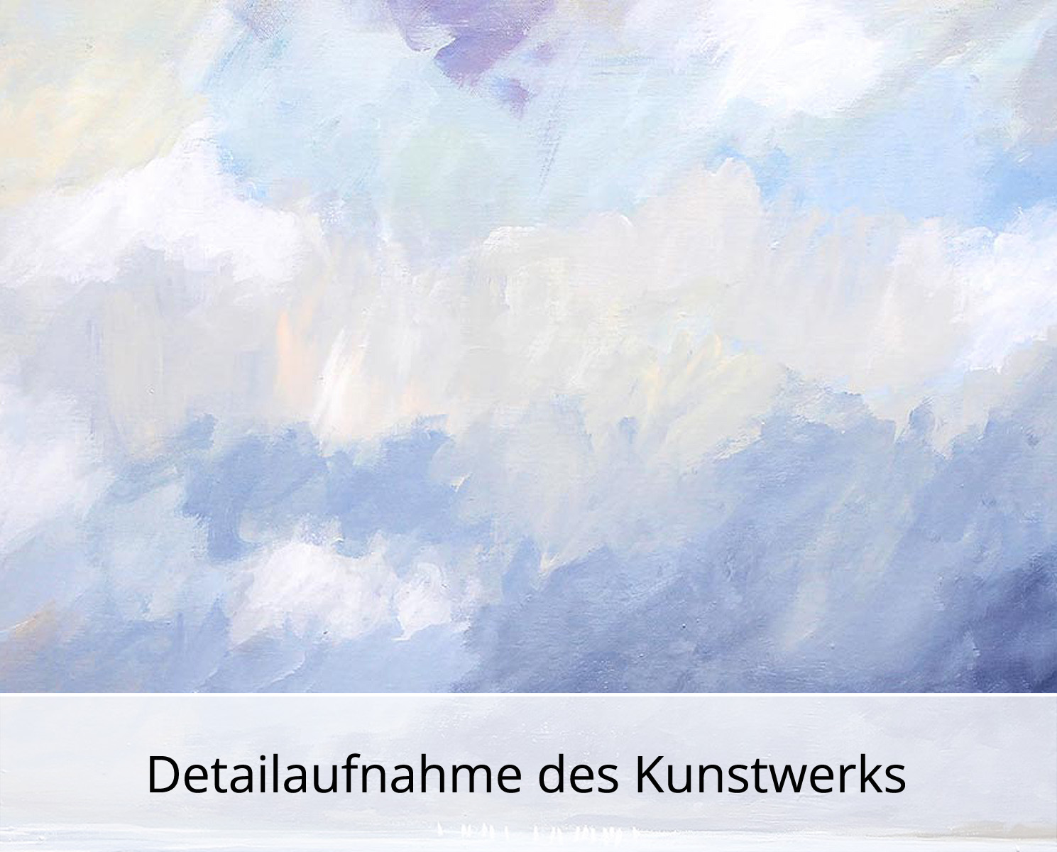 Limitierte Edition auf Papier, M. Kühne: "Sturmwolken", signierter Fineartprint, Nr. 1/150
