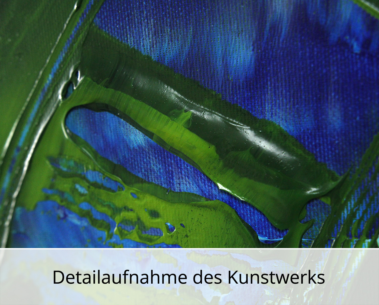 Mehrteilige Acrylbilder: Projection I, R. König, Originalgemälde  (Unikat)