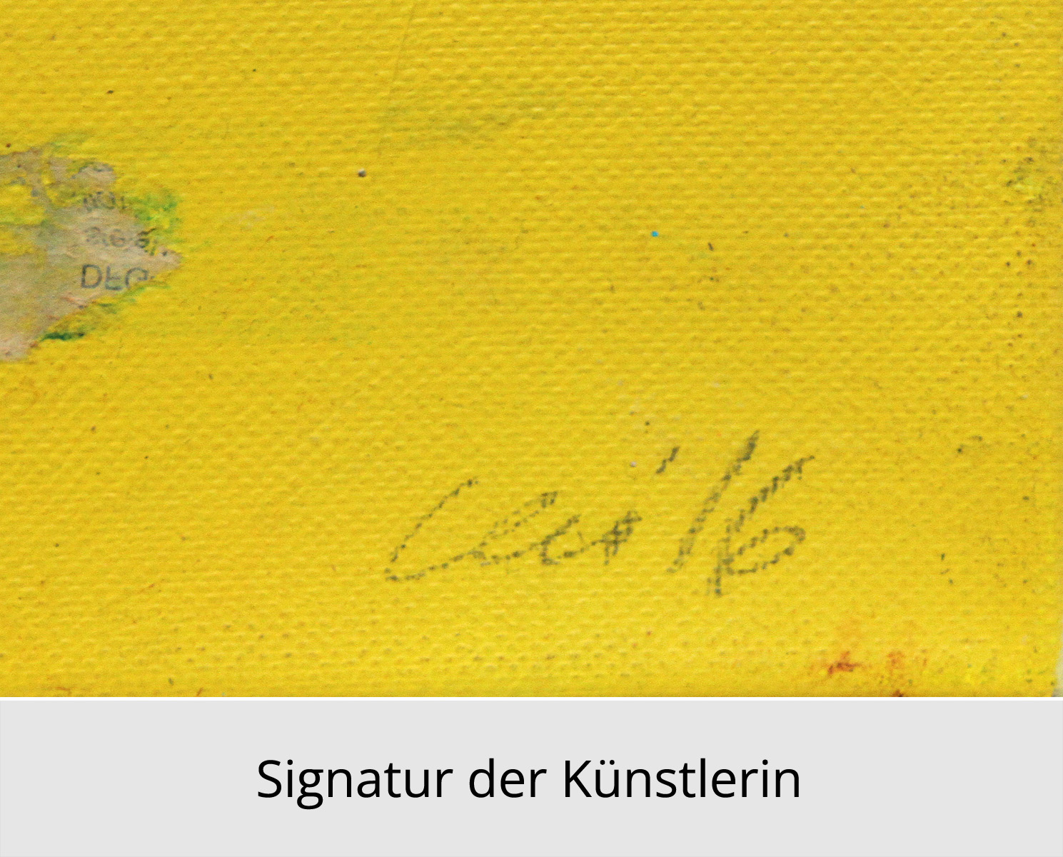 M. Ilic: "Der goldene Kreis", Original/Unikat, zeitgenössische Acrylmalerei