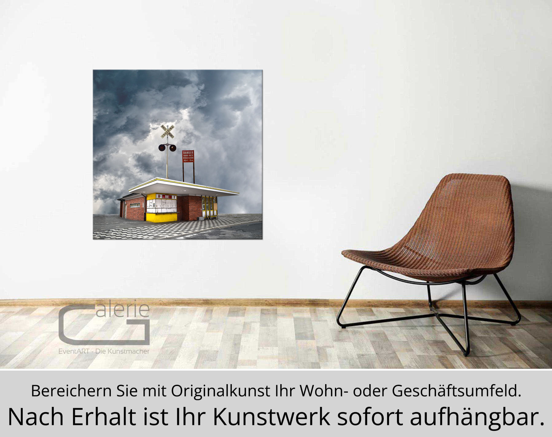 H. Mühlbauer-Gardemin: "Der letzte Kiosk", Zeitgenössische Digitalkunst, Edition