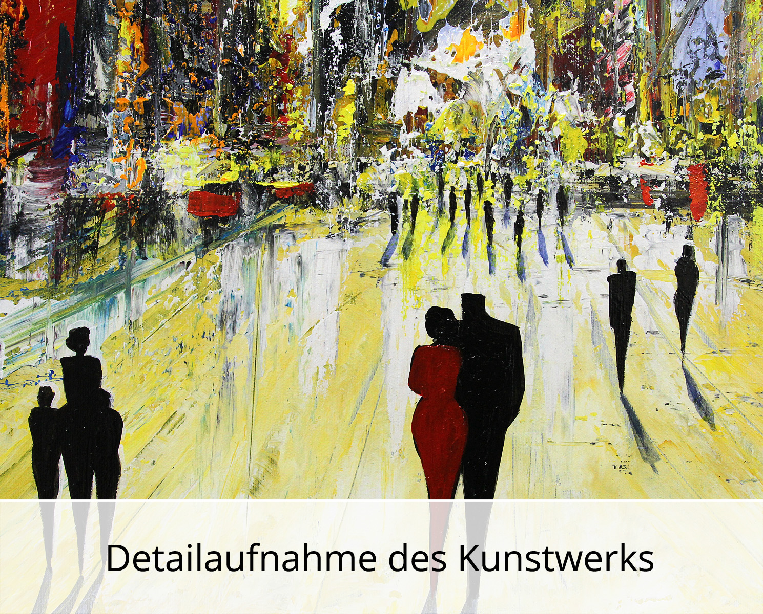 Acrylgemälde , K. Namazi: "Come together I", (Original/Unikat)